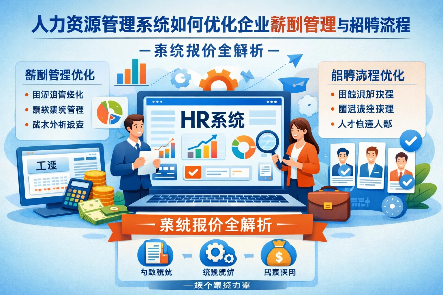 人力资源管理系统如何优化企业薪酬管理与招聘流程 - 系统报价全解析