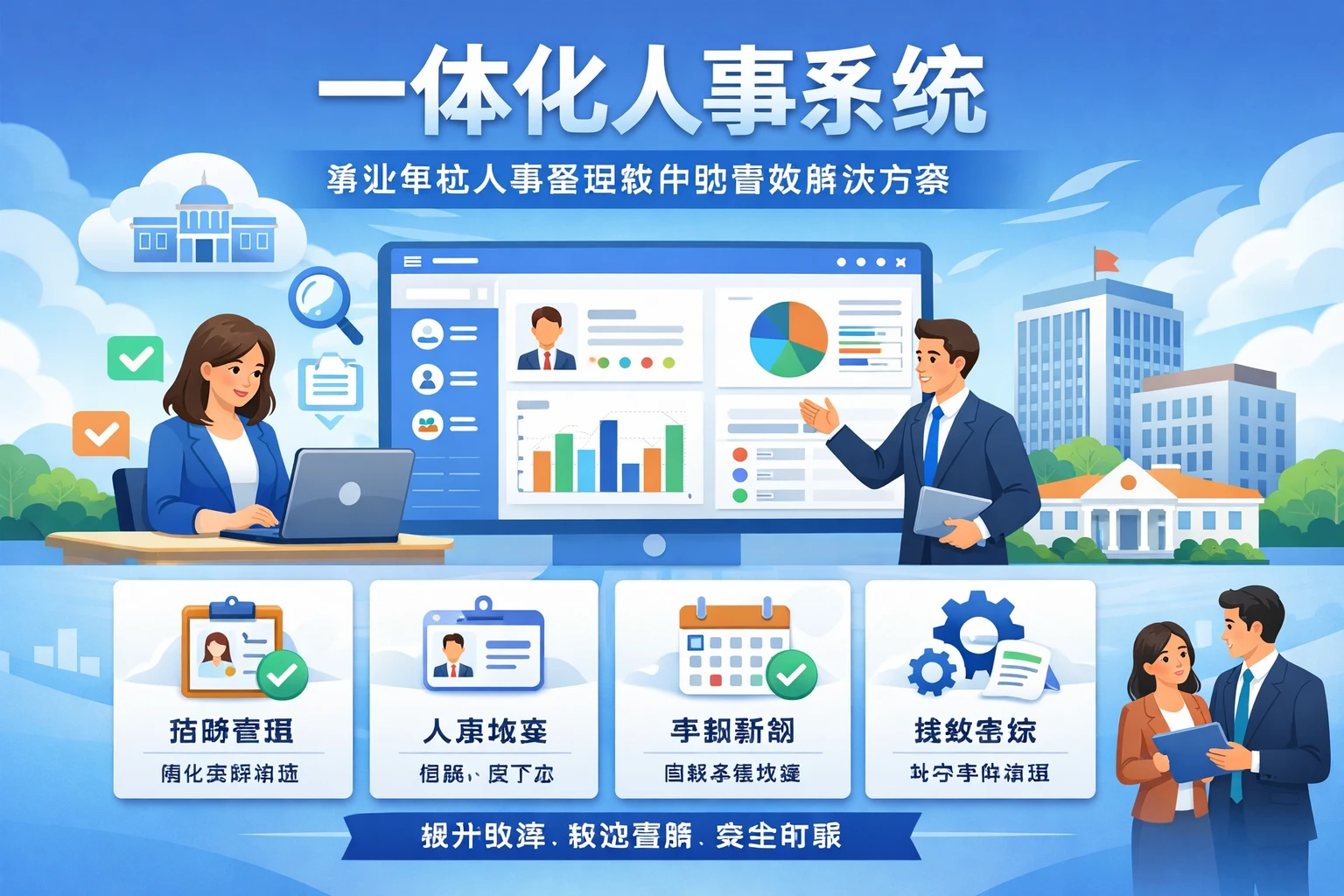 一体化人事系统：事业单位人事管理软件的高效解决方案
