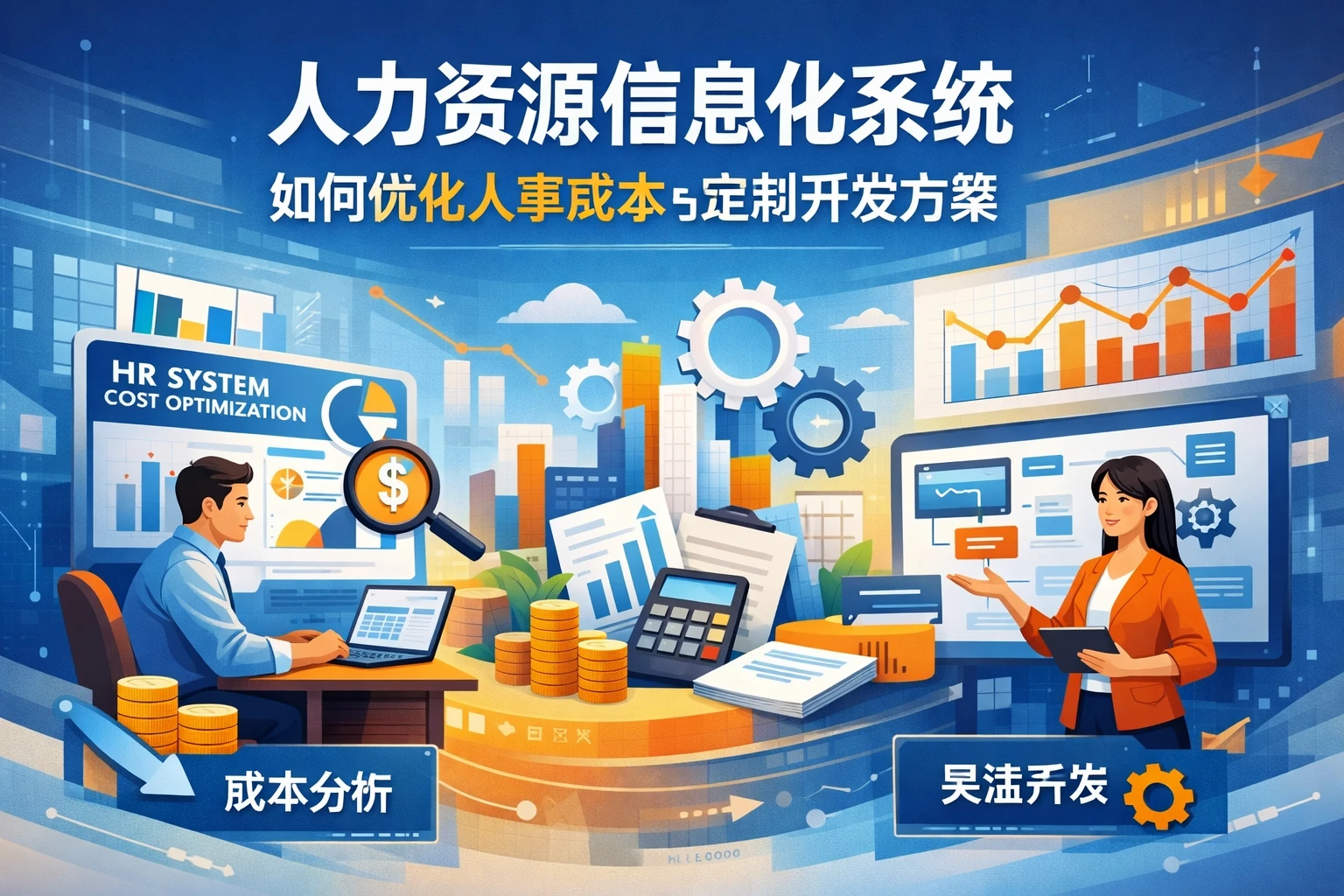 人力资源信息化系统如何优化人事成本与定制开发方案