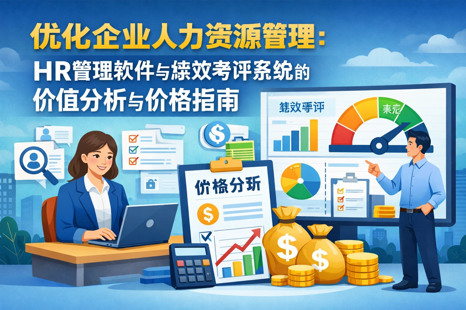 优化企业人力资源管理：HR管理软件与绩效考评系统的价值分析与价格指南