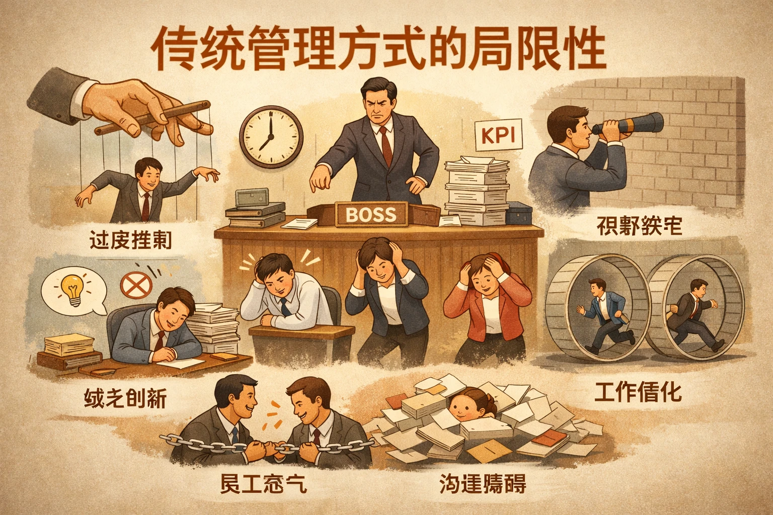 传统管理方式的局限性