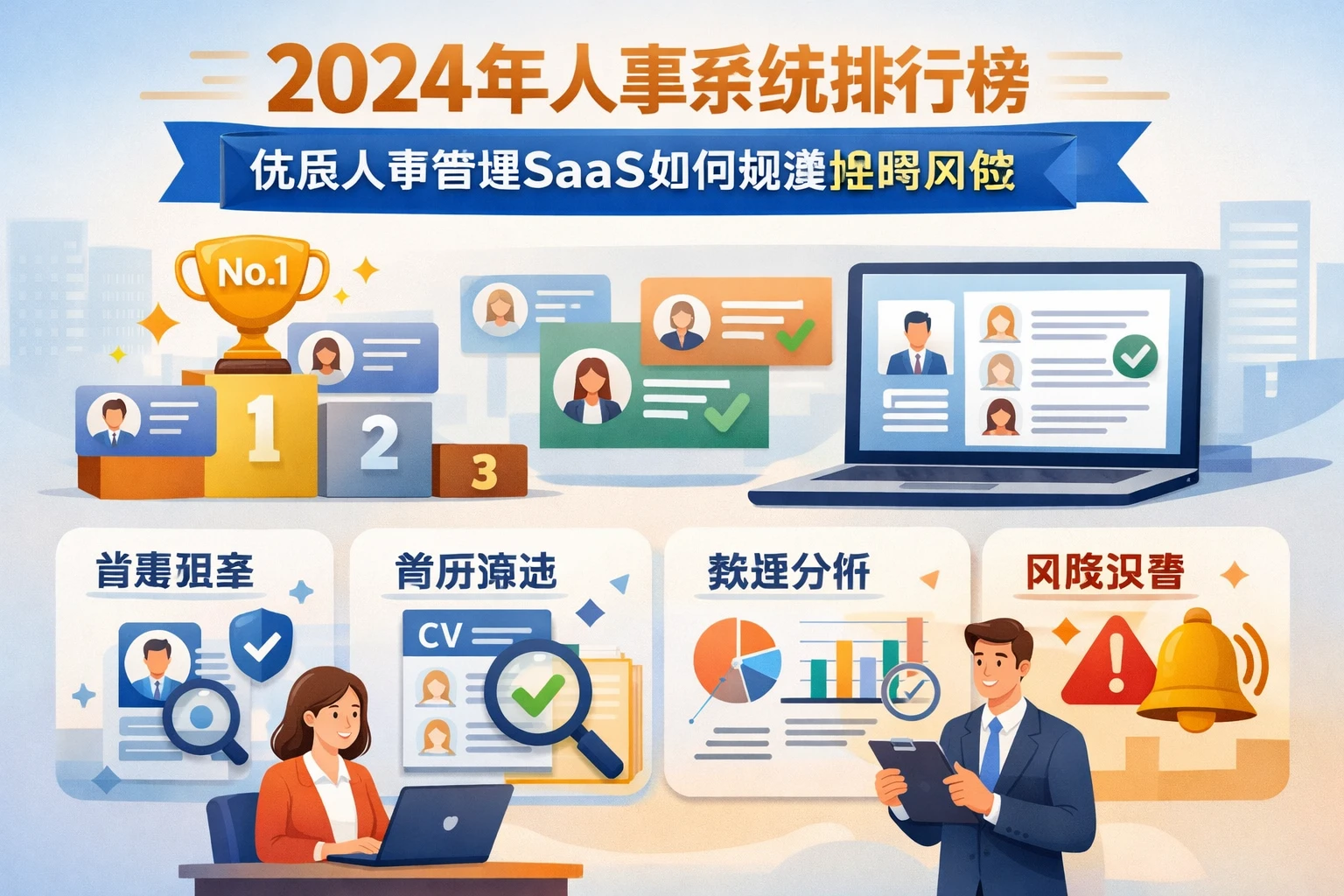 2024年人事系统排行榜：优质人事管理SaaS如何规避招聘风险