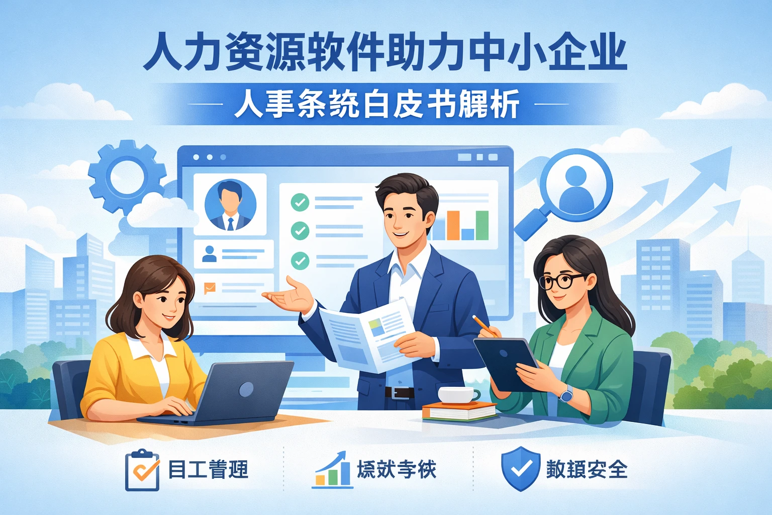 人力资源软件助力中小企业：人事系统白皮书解析