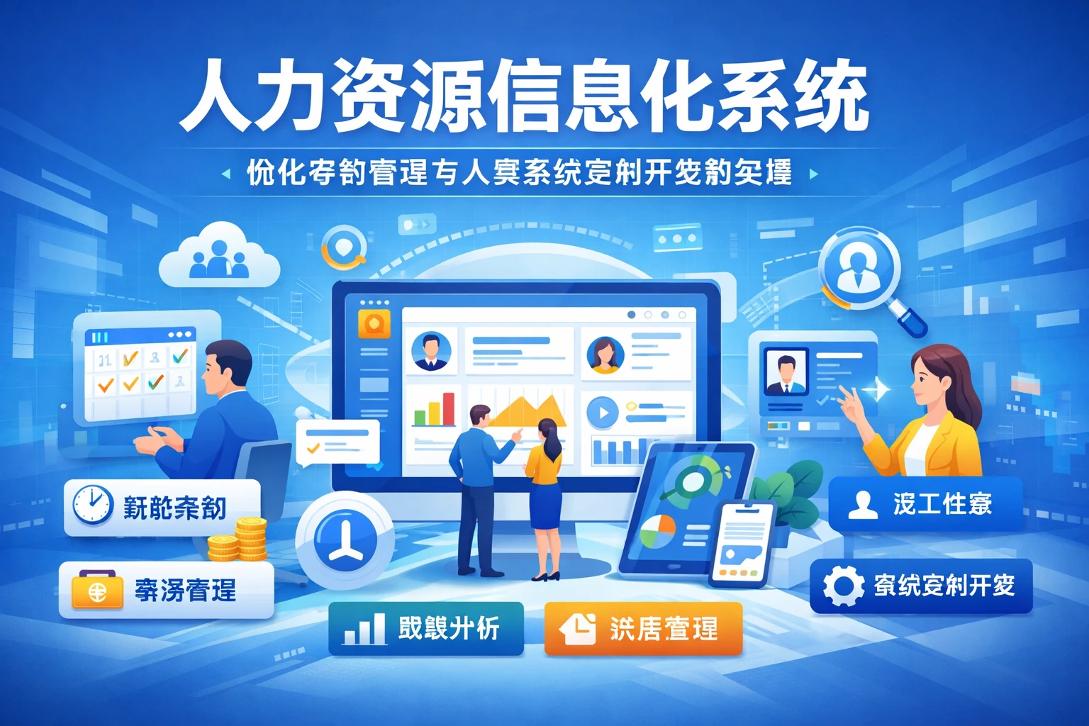 人力资源信息化系统：优化考勤管理与人事系统定制开发的关键