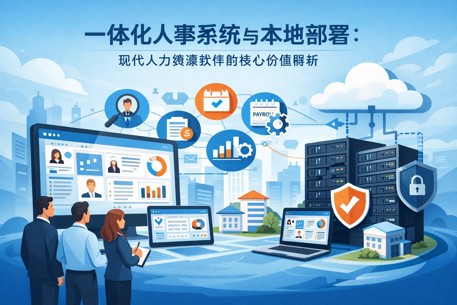 一体化人事系统与本地部署：现代人力资源软件的核心价值解析