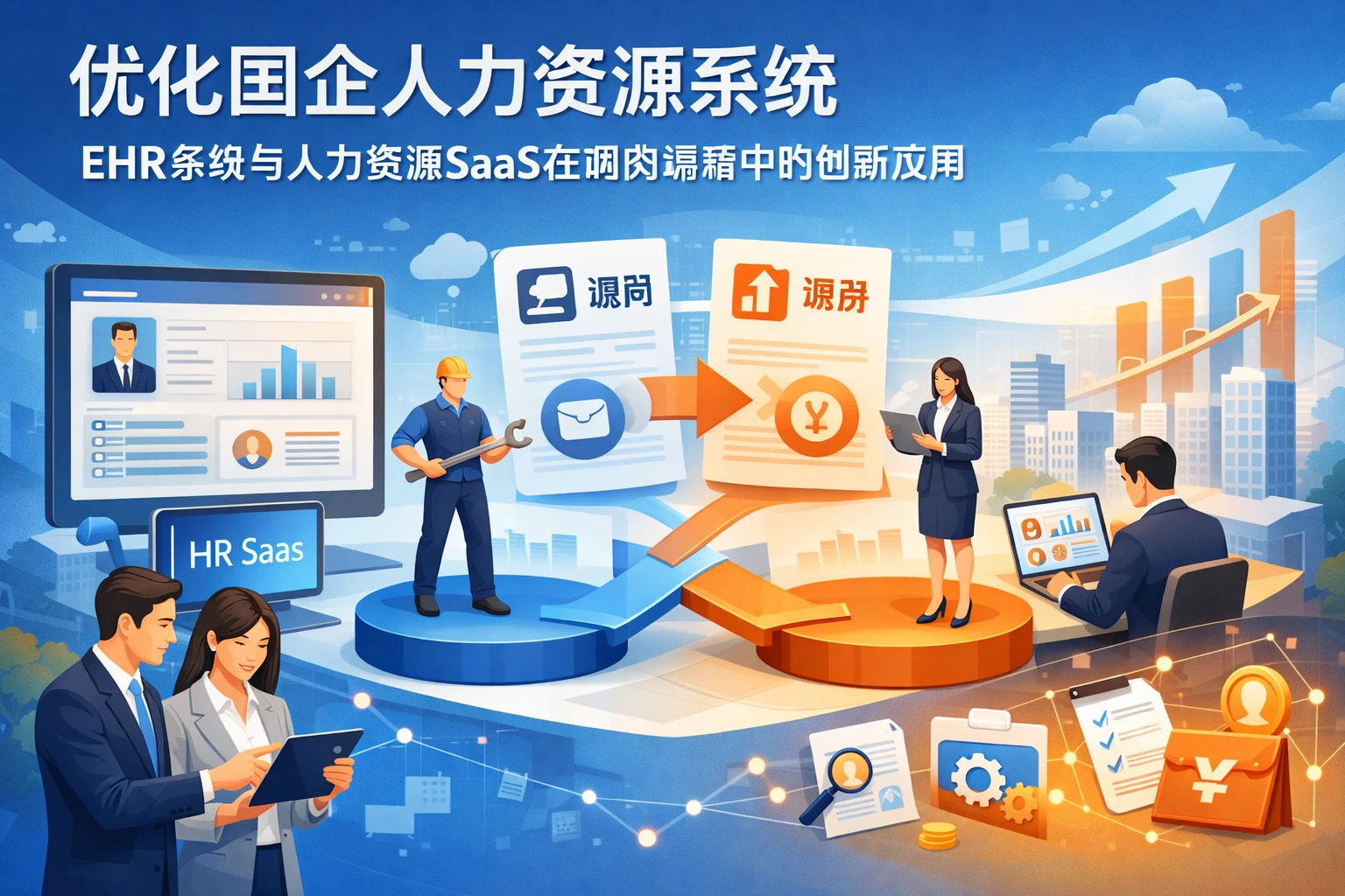 优化国企人力资源系统:EHR系统与人力资源SaaS在调岗调薪中的创新应用