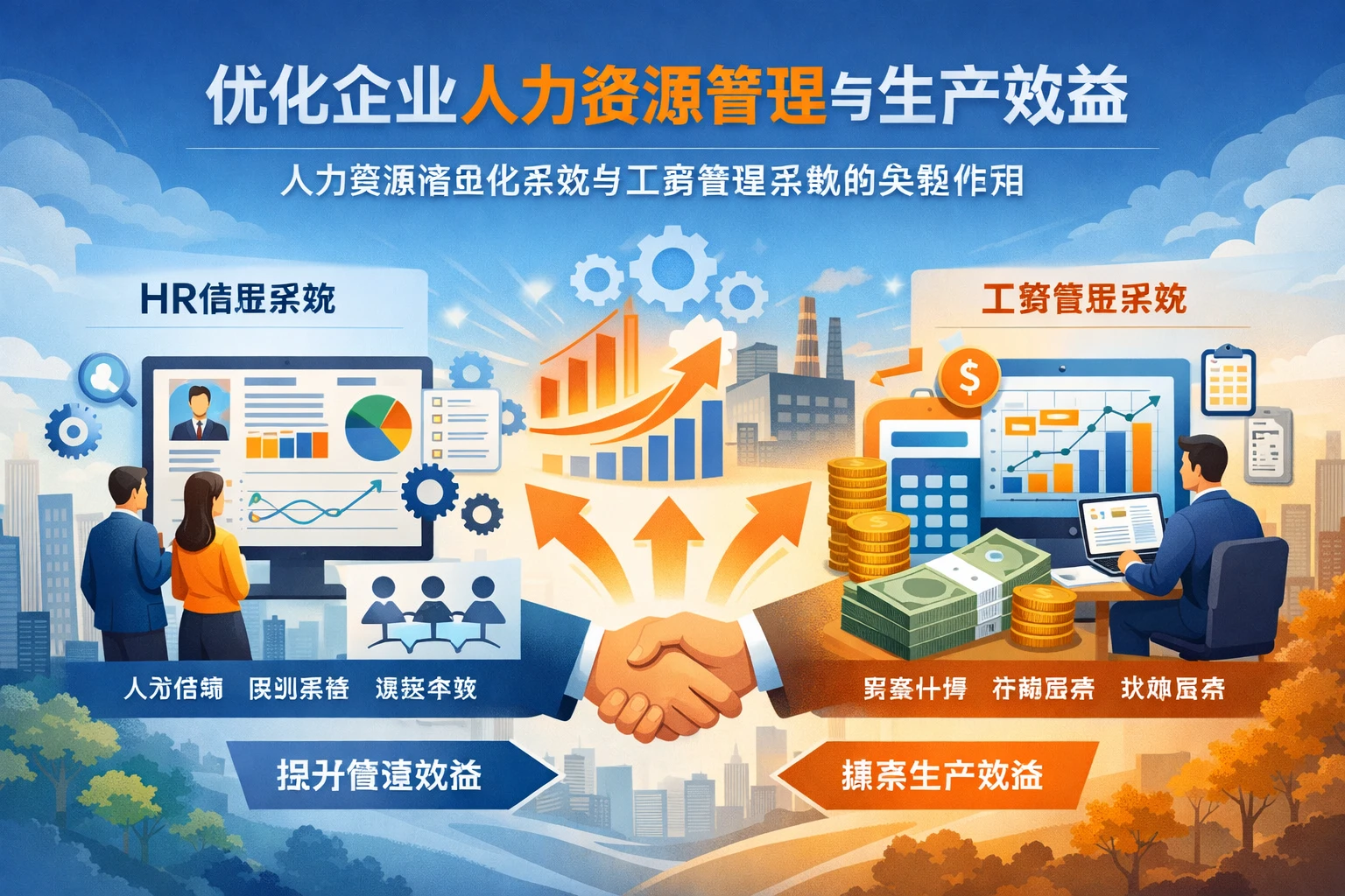 优化企业人力资源管理与生产效益：人力资源信息化系统与工资管理系统的关键作用