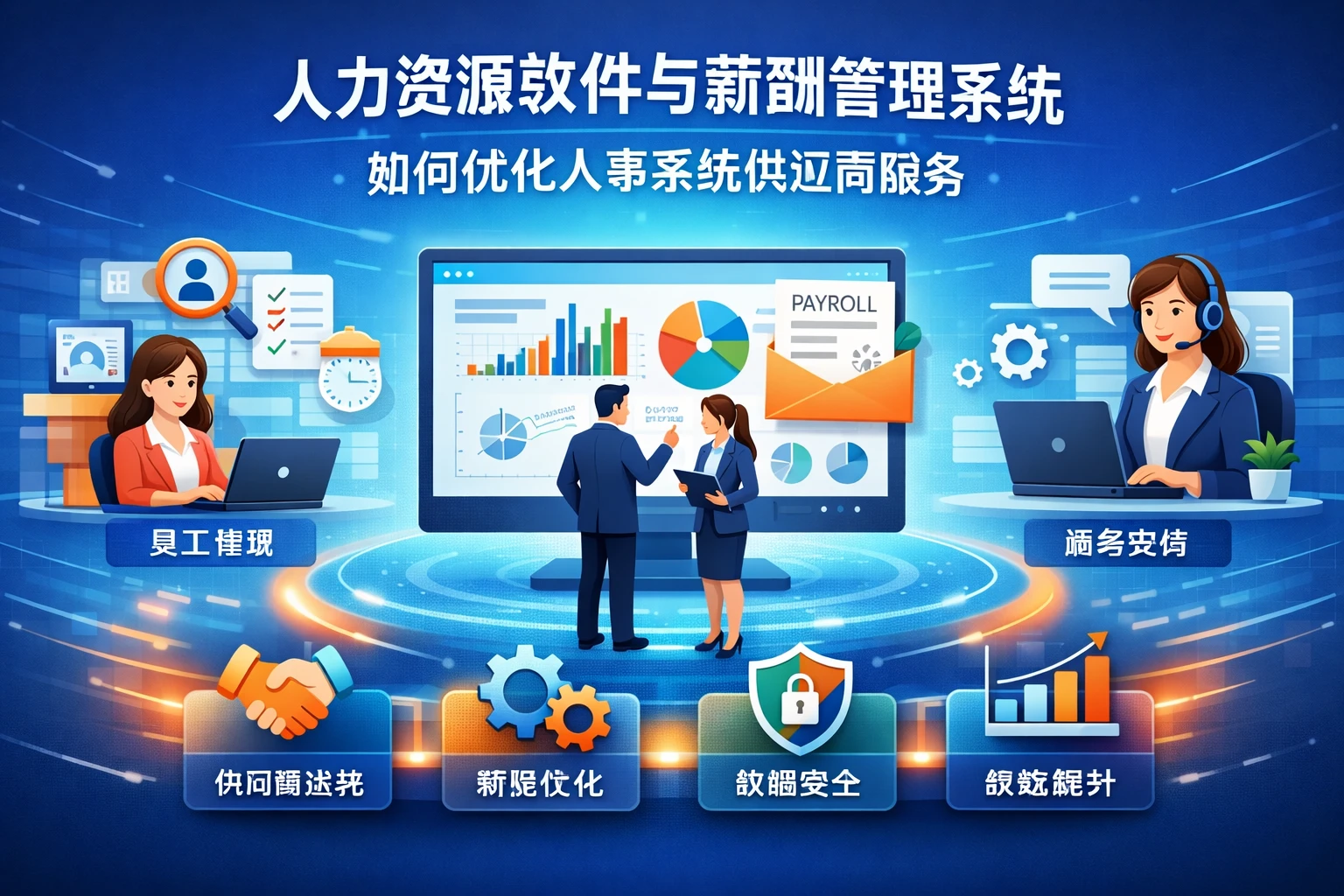 人力资源软件与薪酬管理系统如何优化人事系统供应商服务