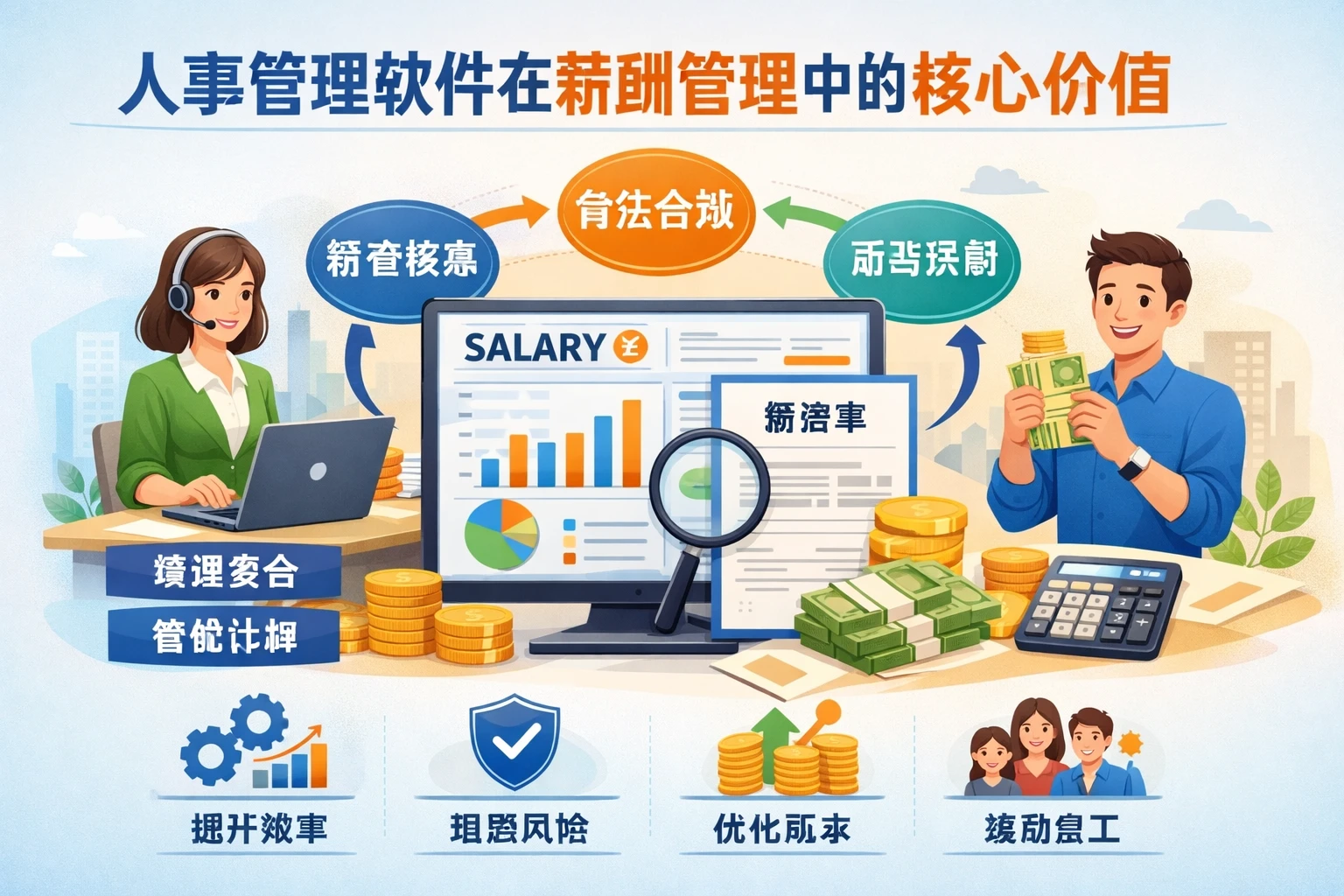 人事管理软件在薪酬管理中的核心价值