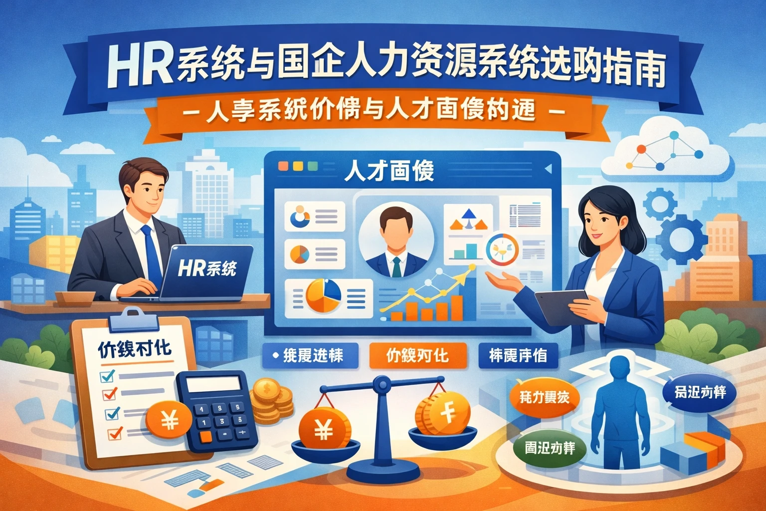 HR系统与国企人力资源系统选购指南：人事系统价格与人才画像构建