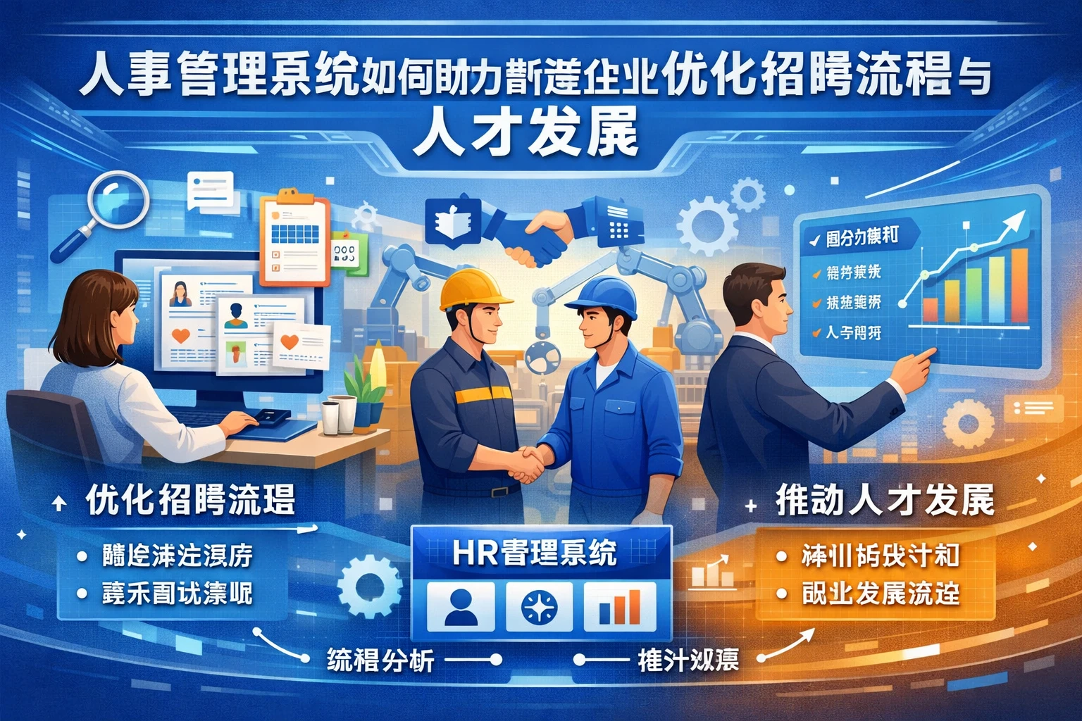 人事管理系统如何助力制造业企业优化招聘流程与人才发展