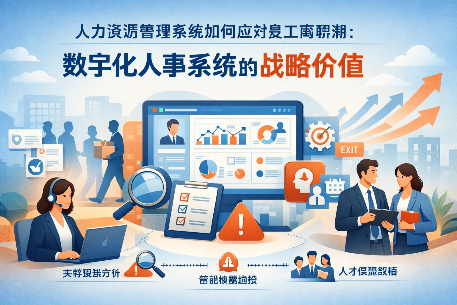 人力资源管理系统如何应对员工离职潮:数字化人事系统的战略价值