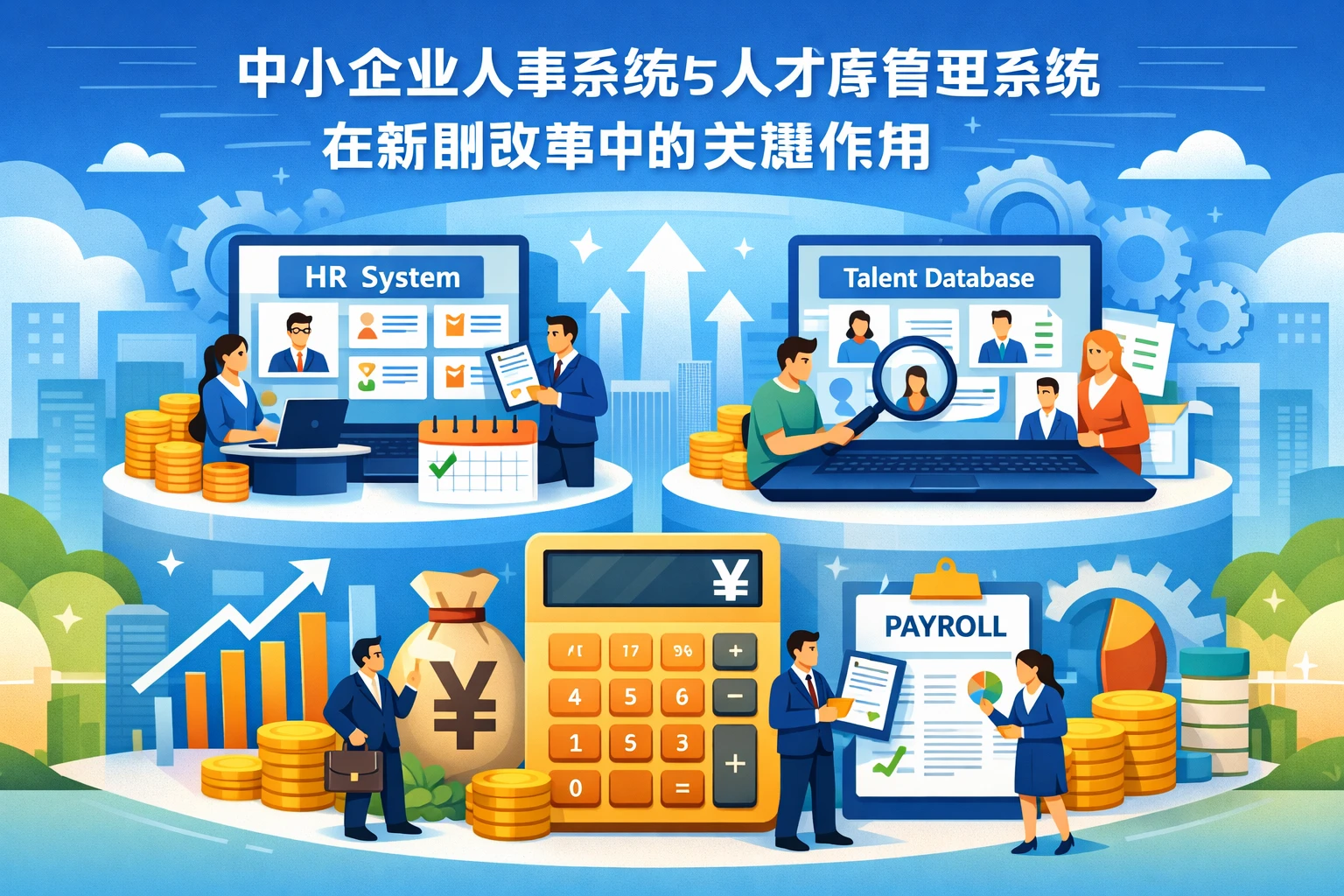 中小企业人事系统与人才库管理系统在薪酬改革中的关键作用