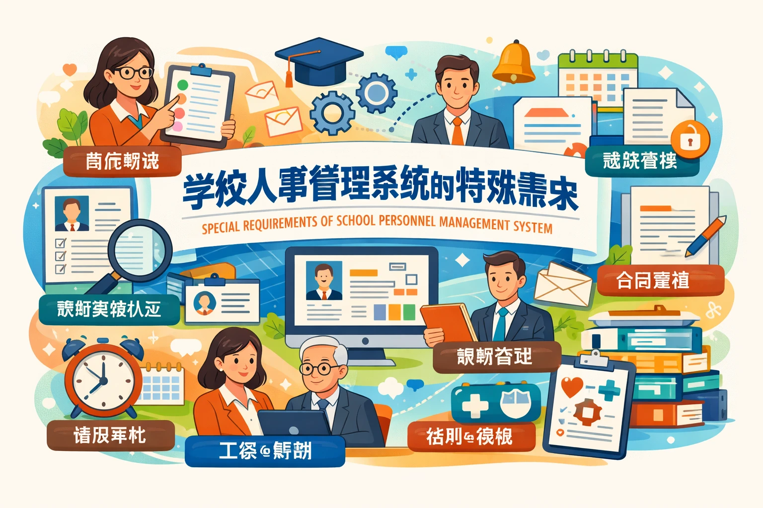 学校人事管理系统的特殊需求