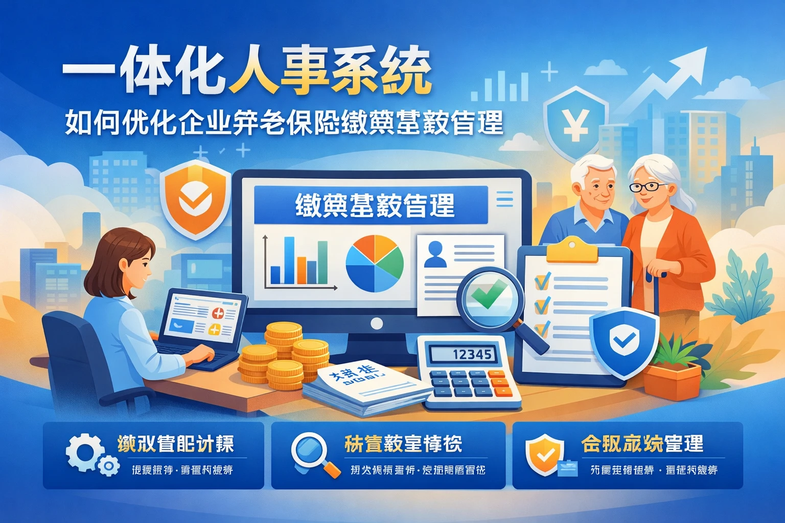 一体化人事系统如何优化企业养老保险缴费基数管理