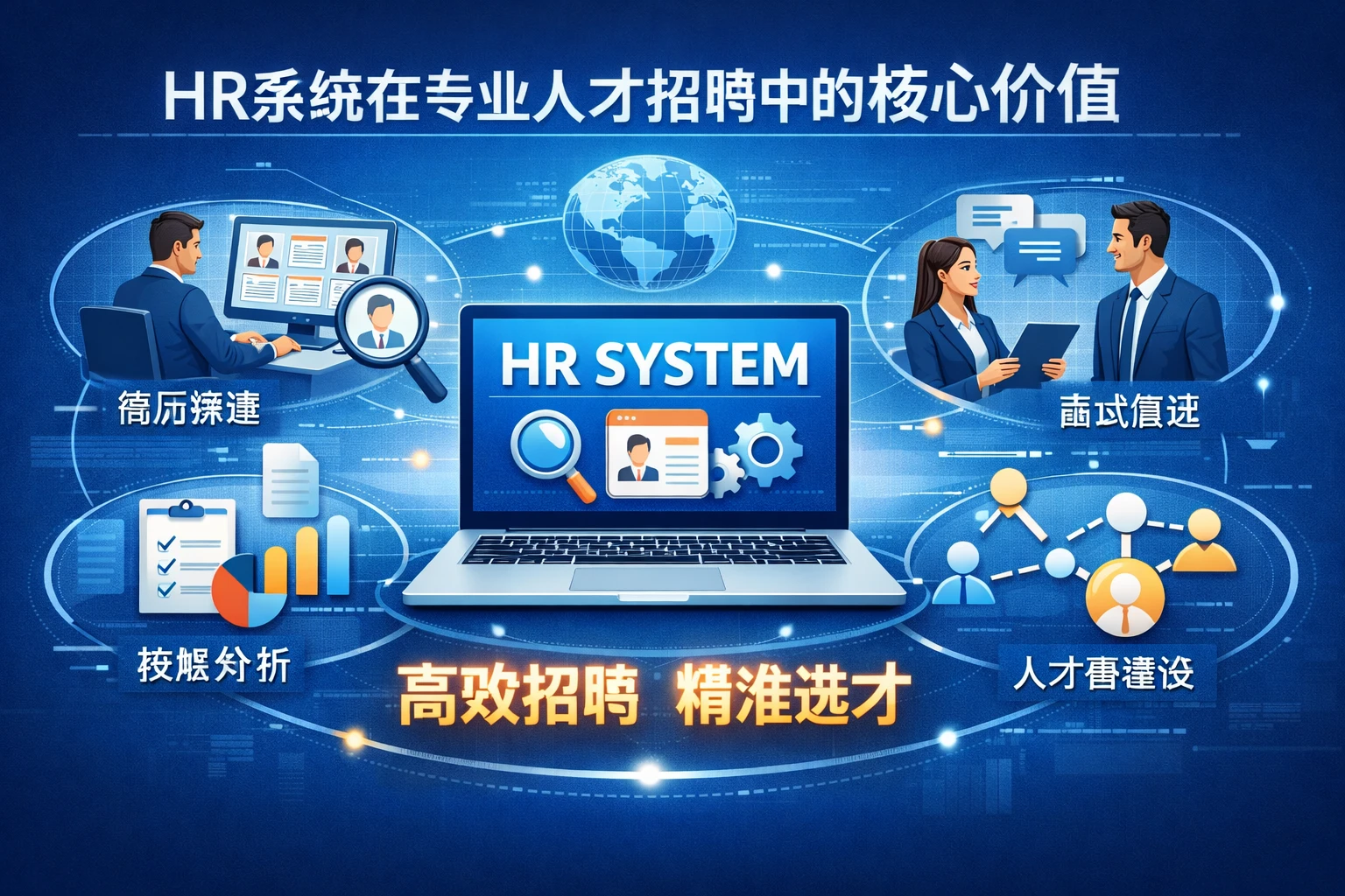 HR系统在专业人才招聘中的核心价值