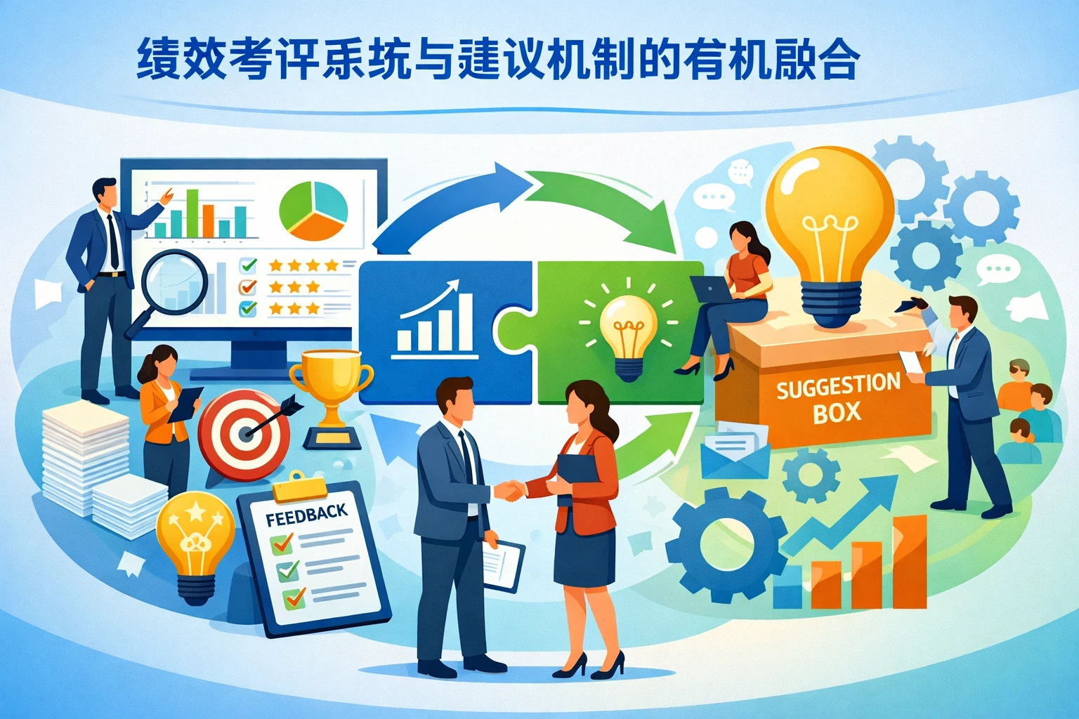绩效考评系统与建议机制的有机融合
