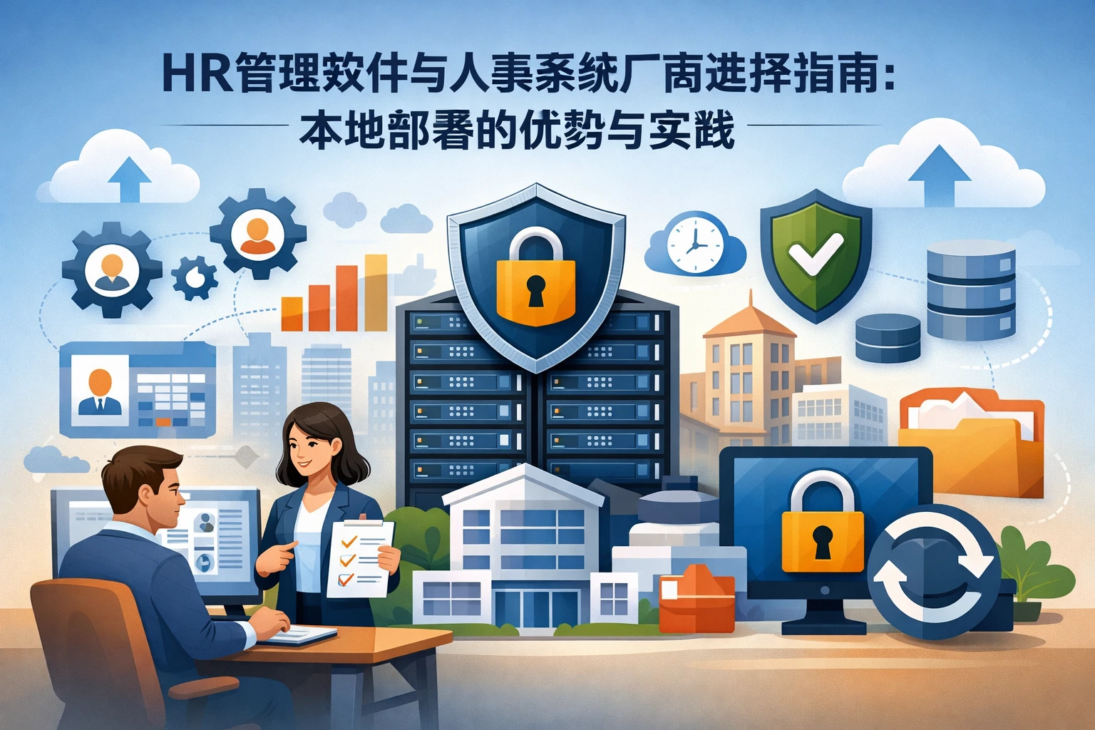 HR管理软件与人事系统厂商选择指南：本地部署的优势与实践