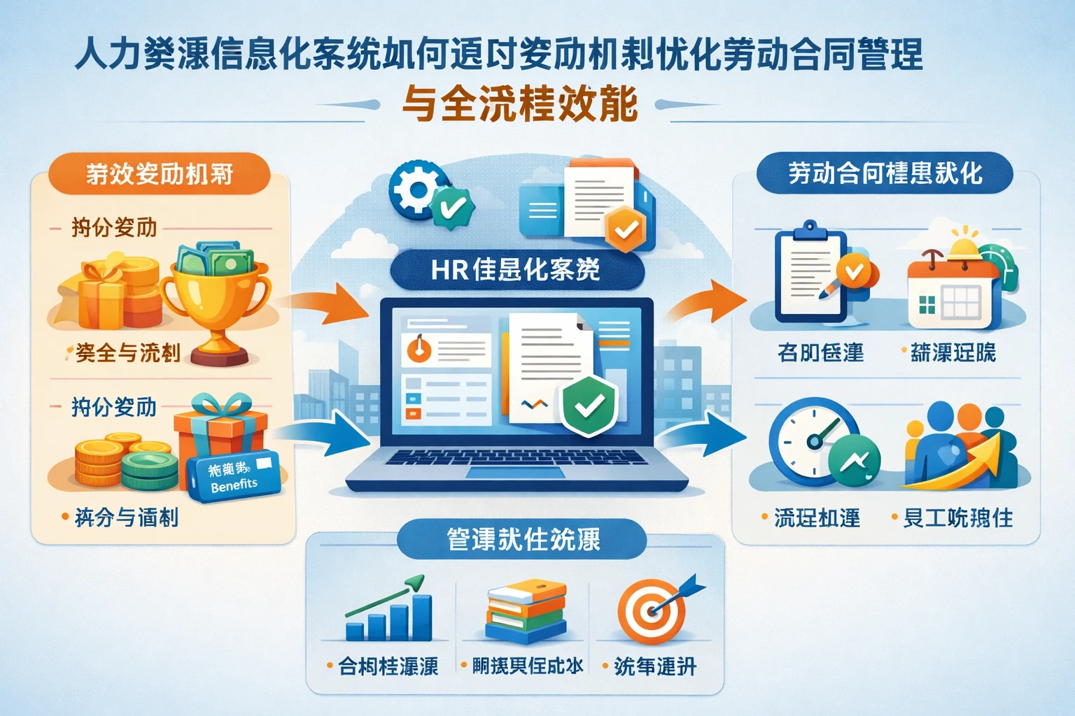 人力资源信息化系统如何通过奖励机制优化劳动合同管理与全流程效能