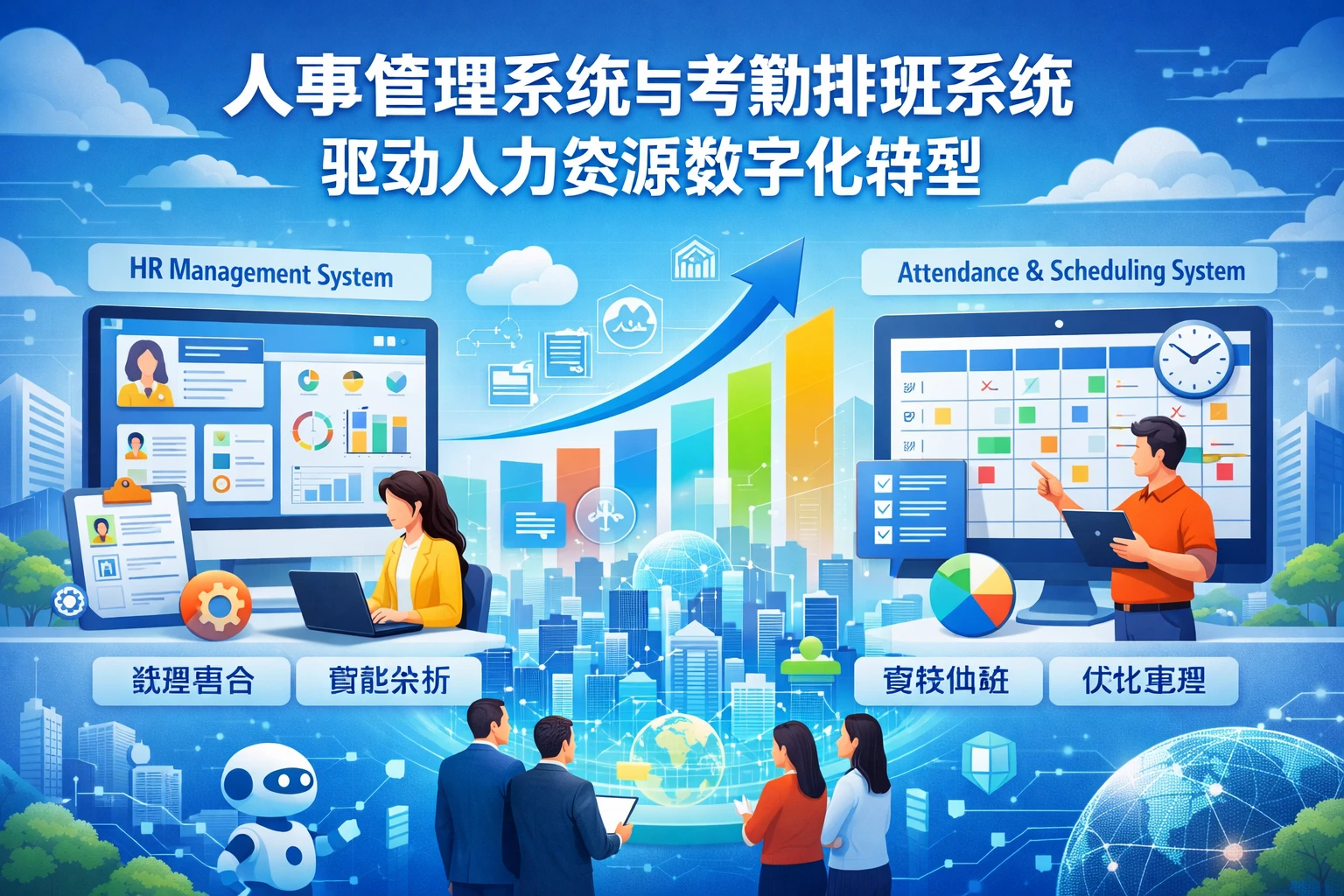 人事管理系统与考勤排班系统驱动人力资源数字化转型