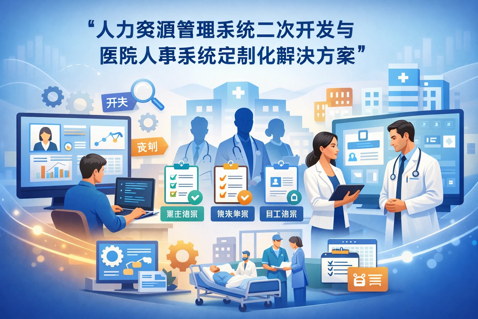 人力资源管理系统二次开发与医院人事系统定制化解决方案