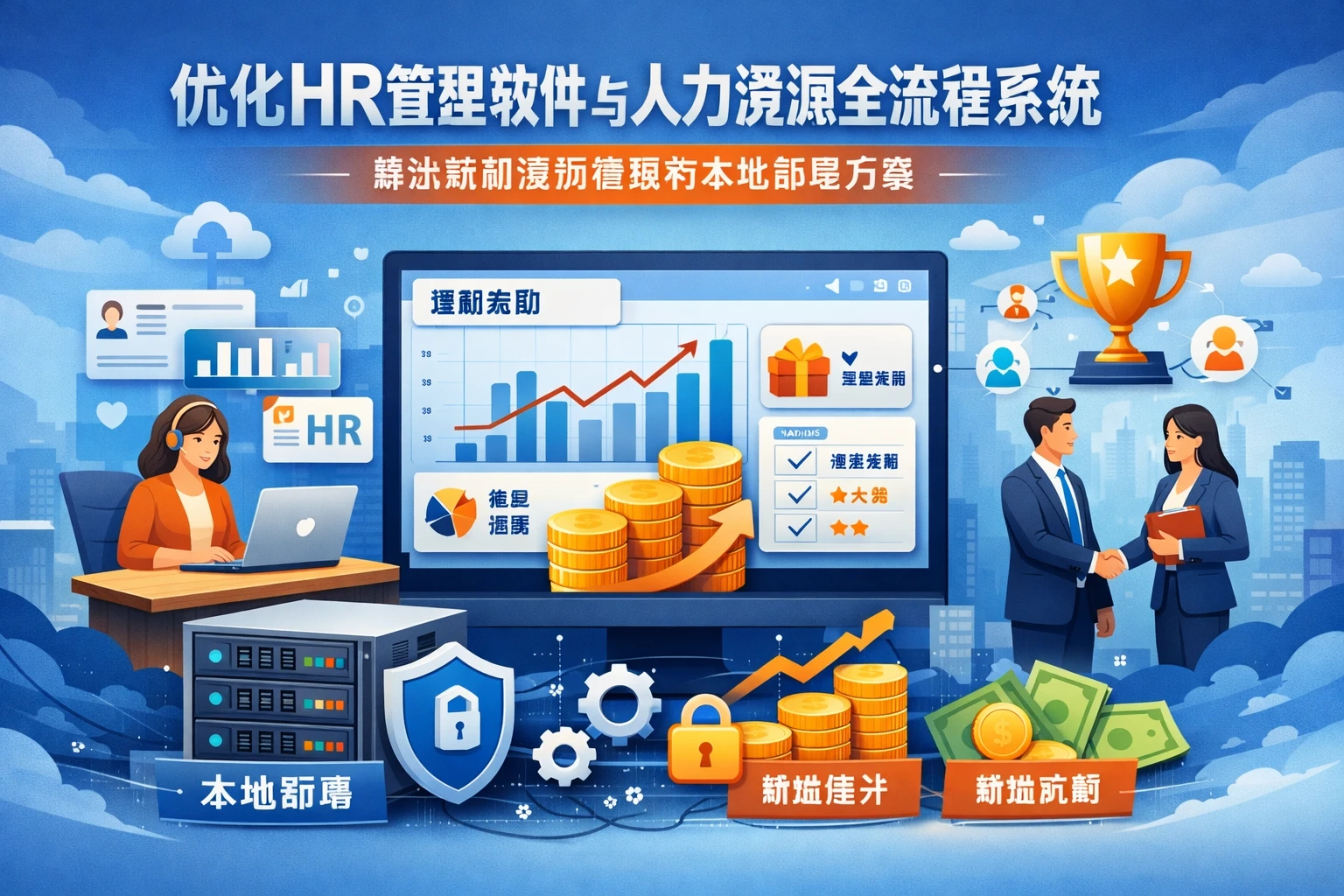 优化HR管理软件与人力资源全流程系统：解决薪酬激励难题的本地部署方案