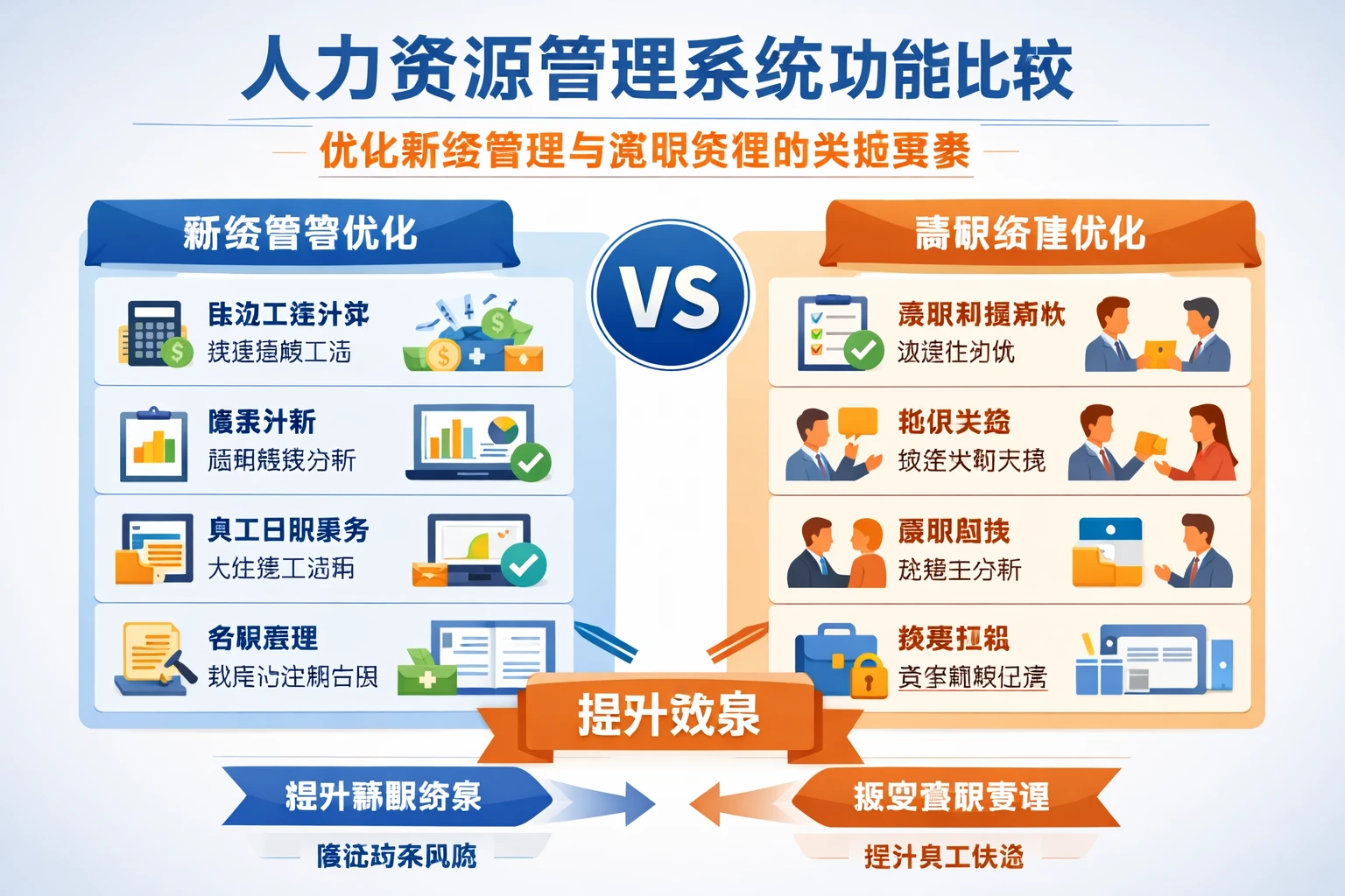 人力资源管理系统功能比较：优化薪资管理与离职流程的关键要素