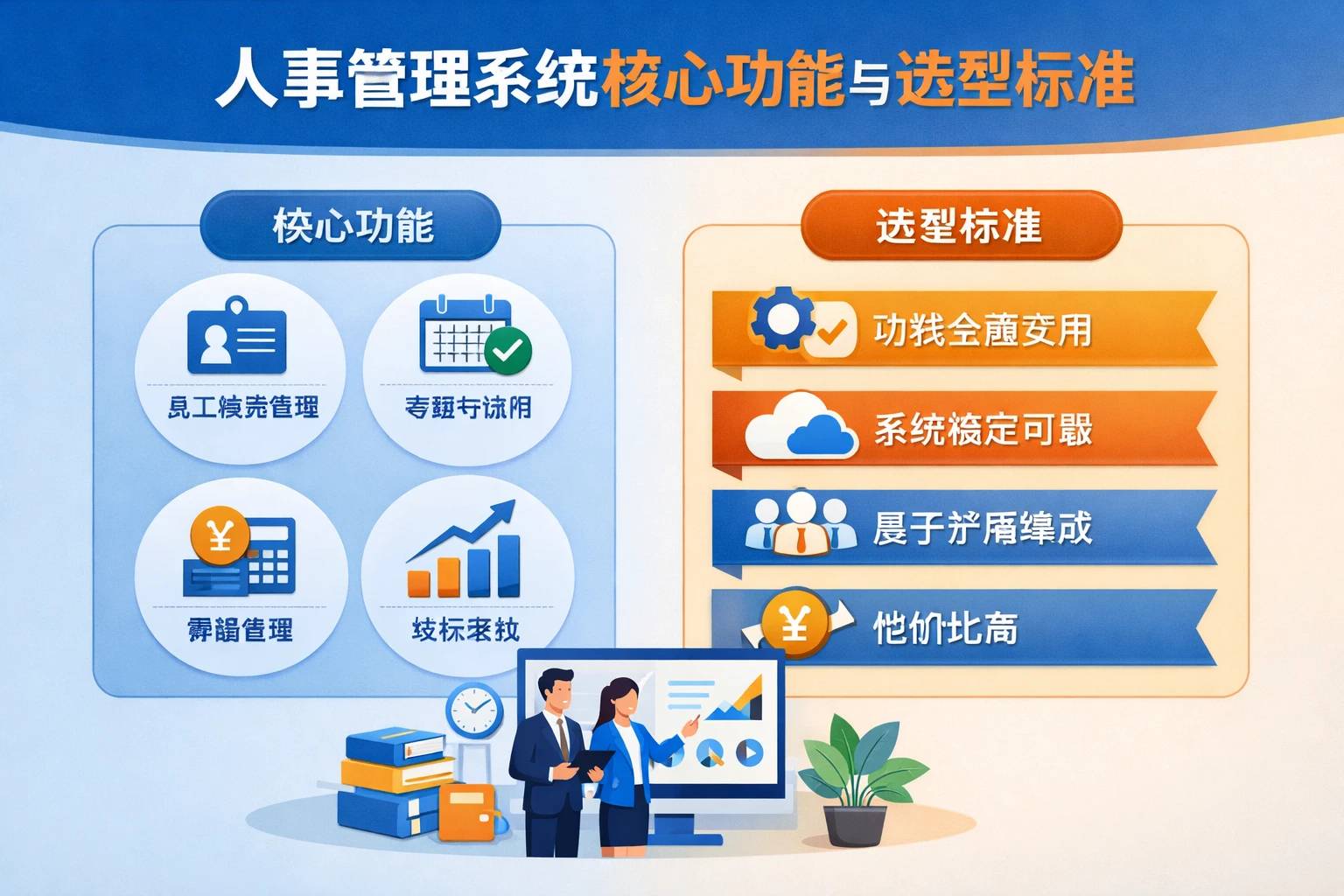 人事管理系统核心功能与选型标准