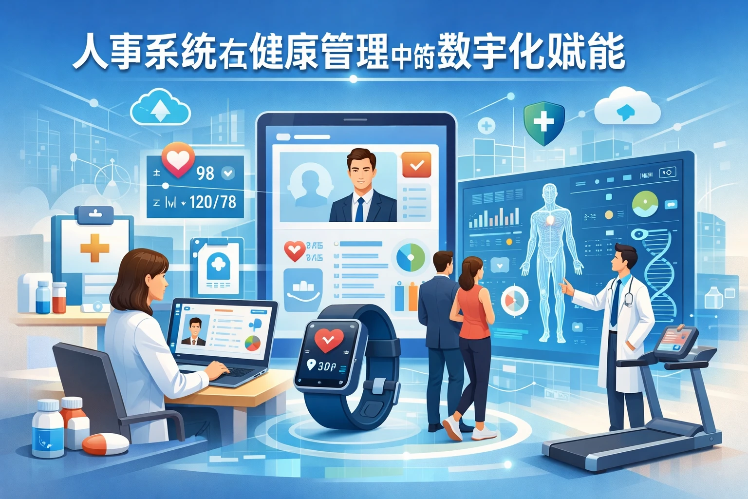人事系统在健康管理中的数字化赋能