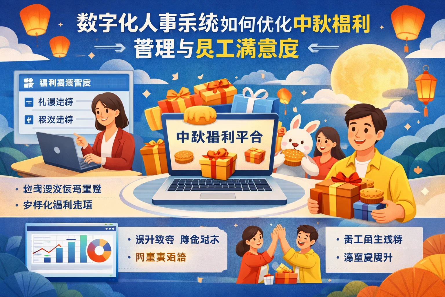 数字化人事系统如何优化中秋福利管理与员工满意度