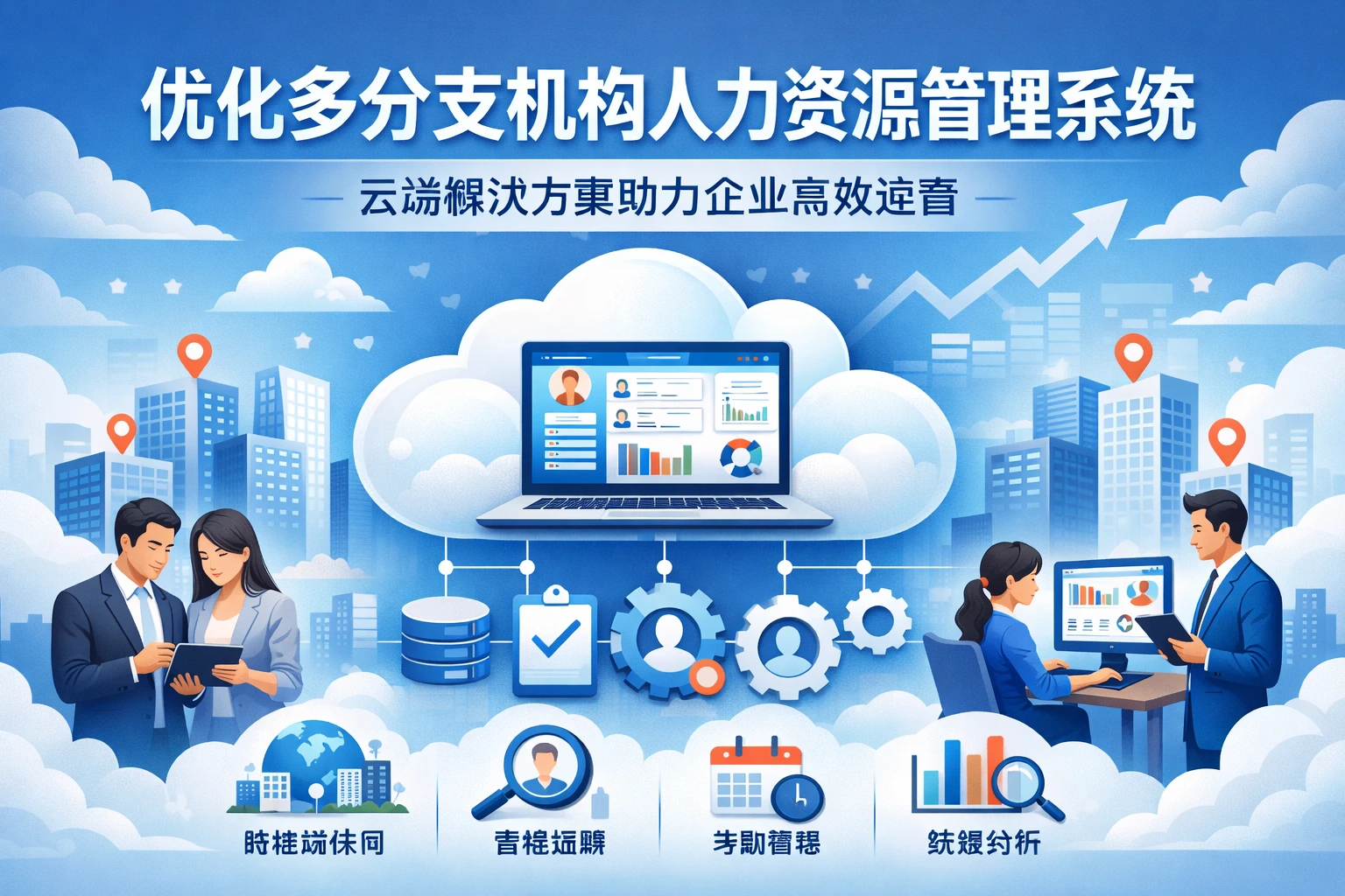 优化多分支机构人力资源管理系统：云端解决方案助力企业高效运营