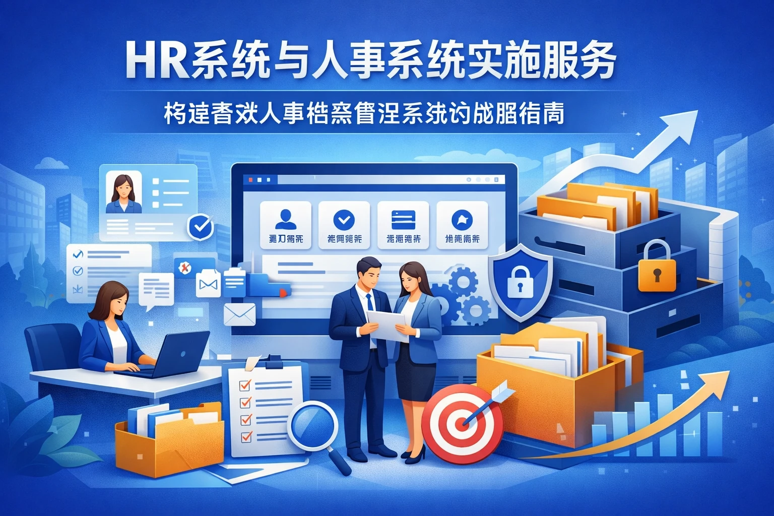 HR系统与人事系统实施服务：构建高效人事档案管理系统的战略指南