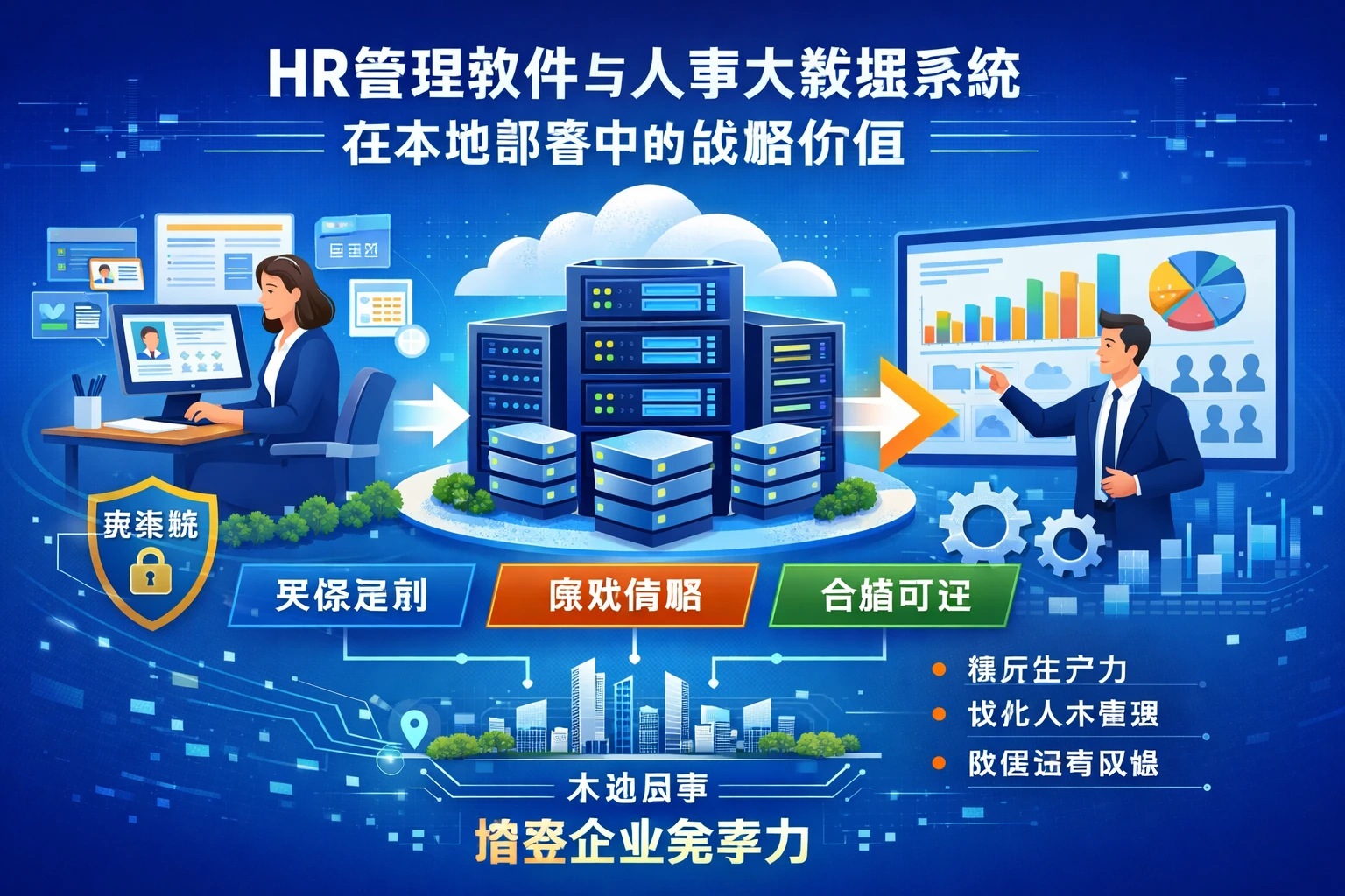 HR管理软件与人事大数据系统在本地部署中的战略价值