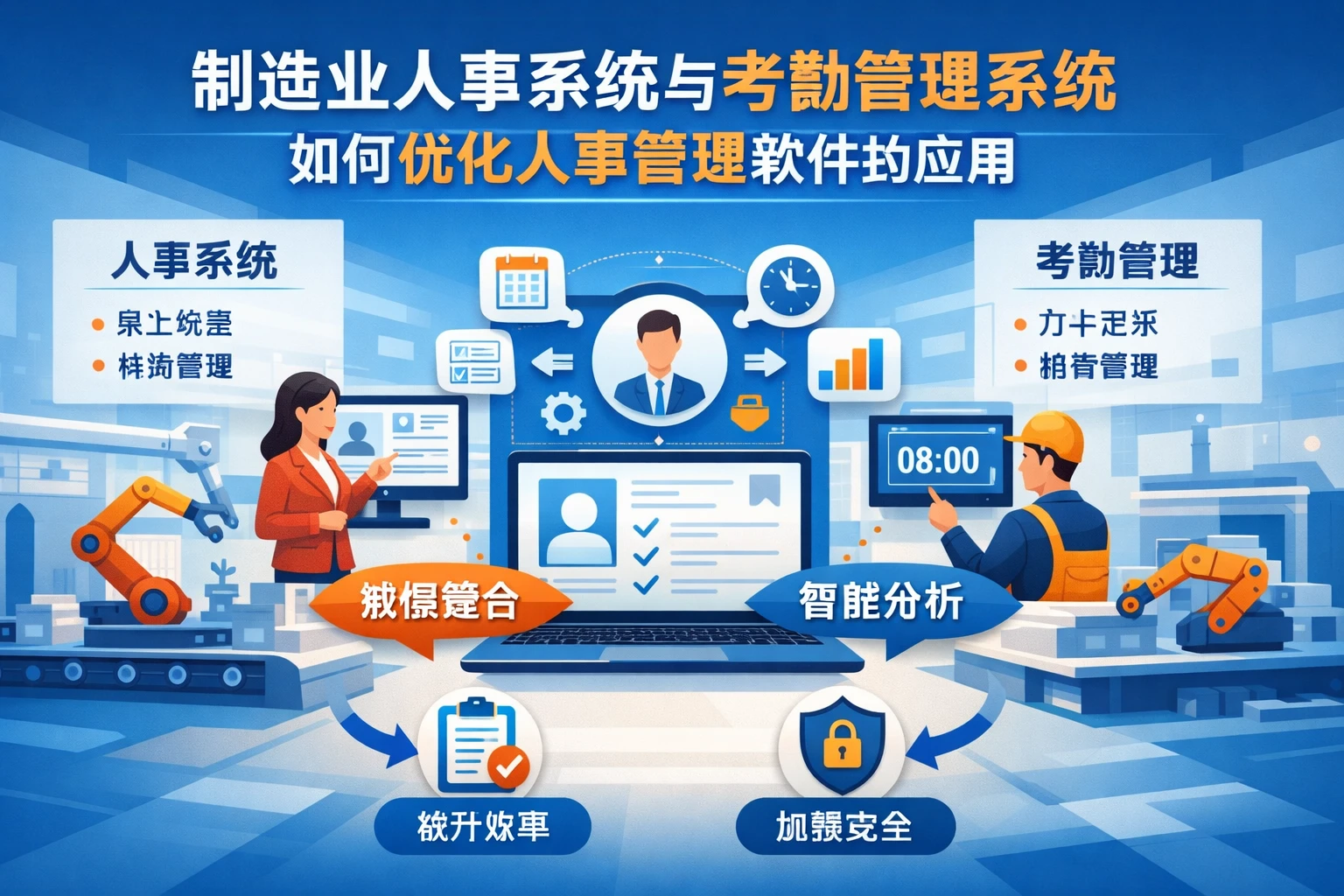 制造业人事系统与考勤管理系统如何优化人事管理软件的应用