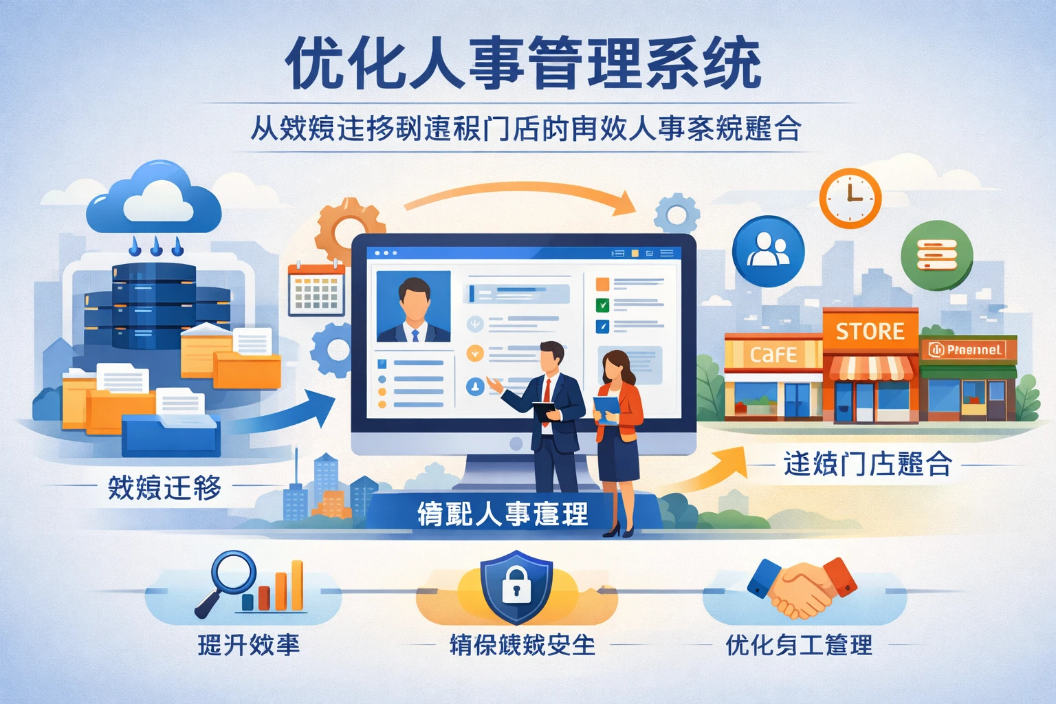 优化人事管理系统：从数据迁移到连锁门店的高效人事系统整合