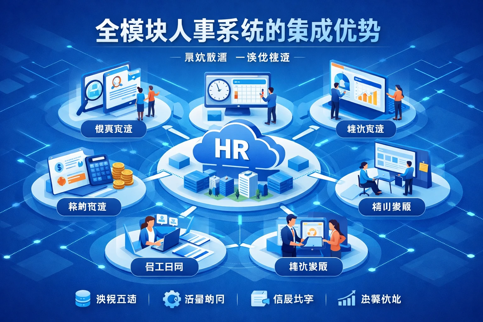 全模块人事系统的集成优势