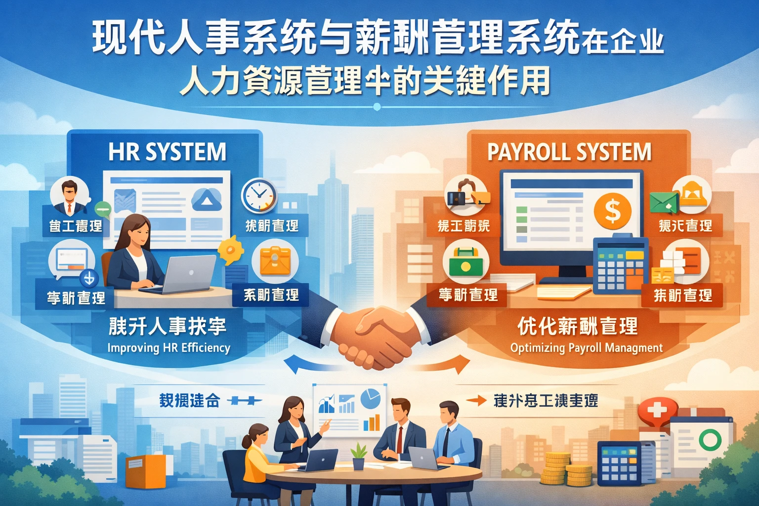 现代人事系统与薪酬管理系统在企业人力资源管理中的关键作用