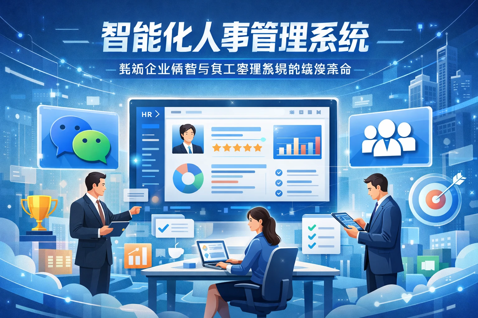智能化人事管理系统：集成企业微信与员工管理系统的绩效革命