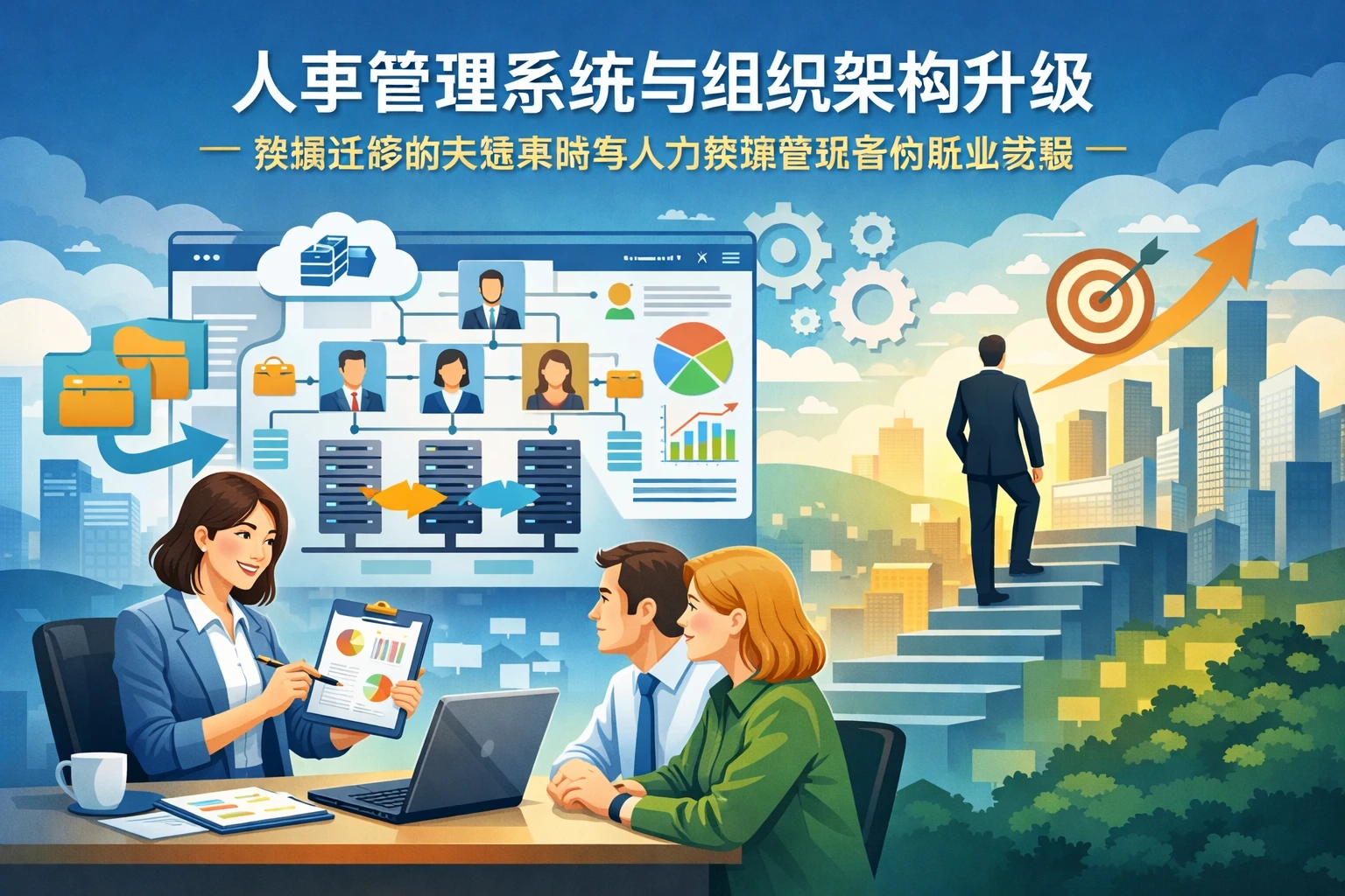 人事管理系统与组织架构升级：数据迁移的关键策略与人力资源管理者的职业发展