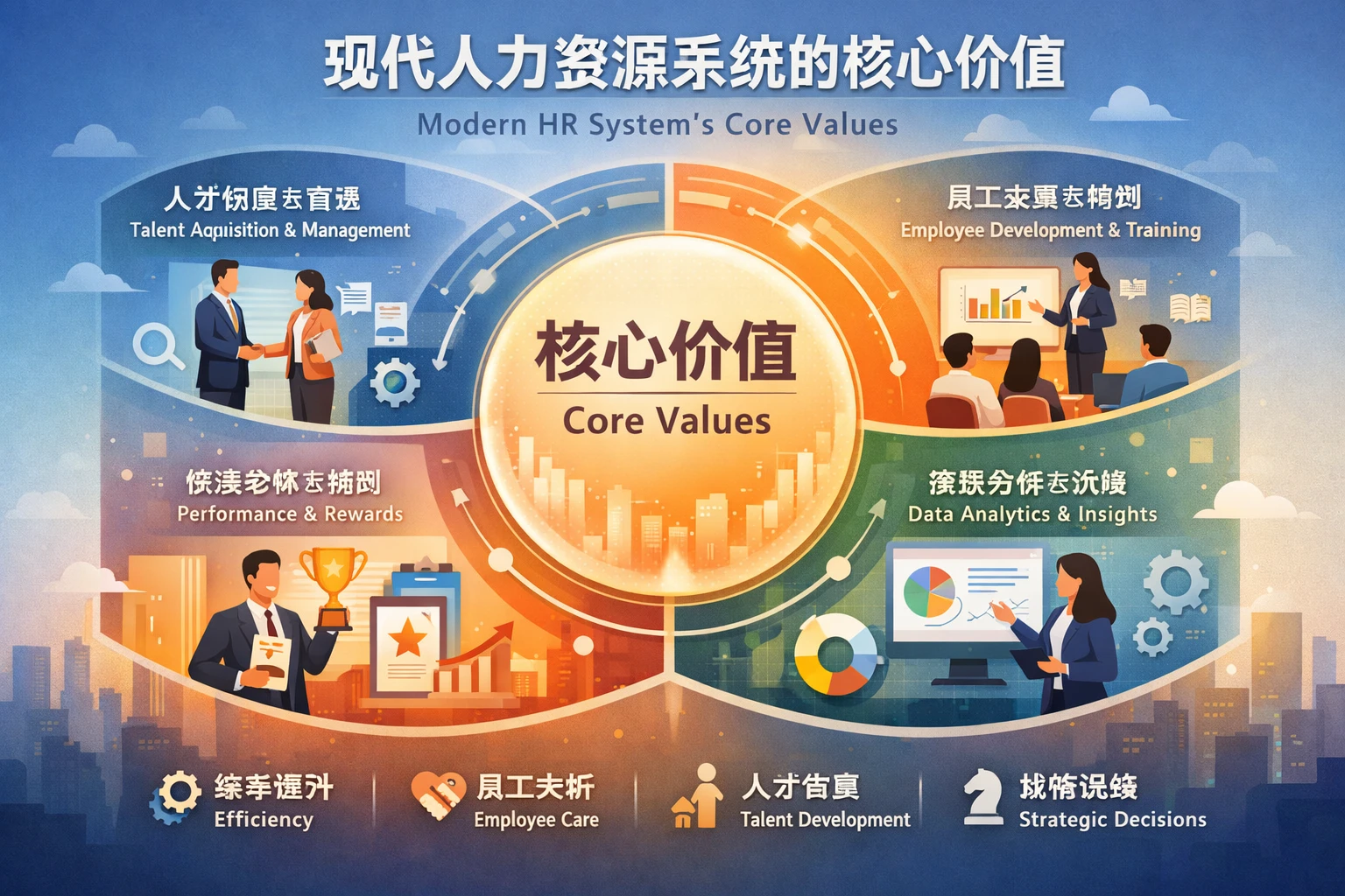 现代人力资源系统的核心价值