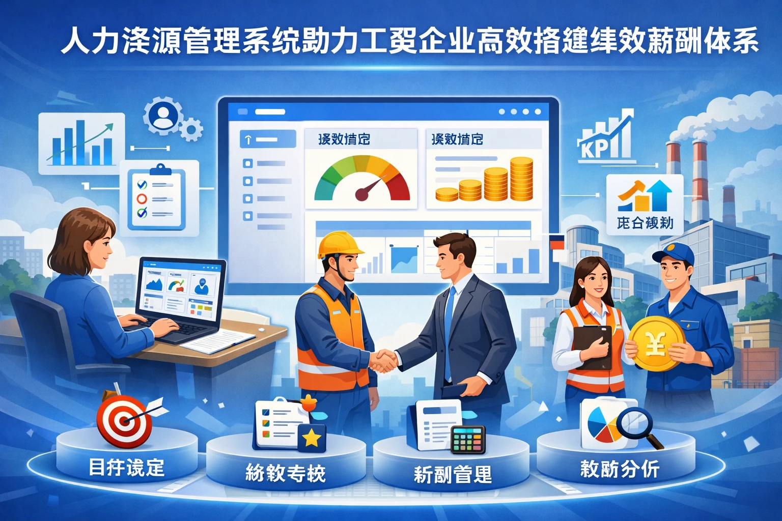 人力资源管理系统助力工贸企业高效搭建绩效薪酬体系