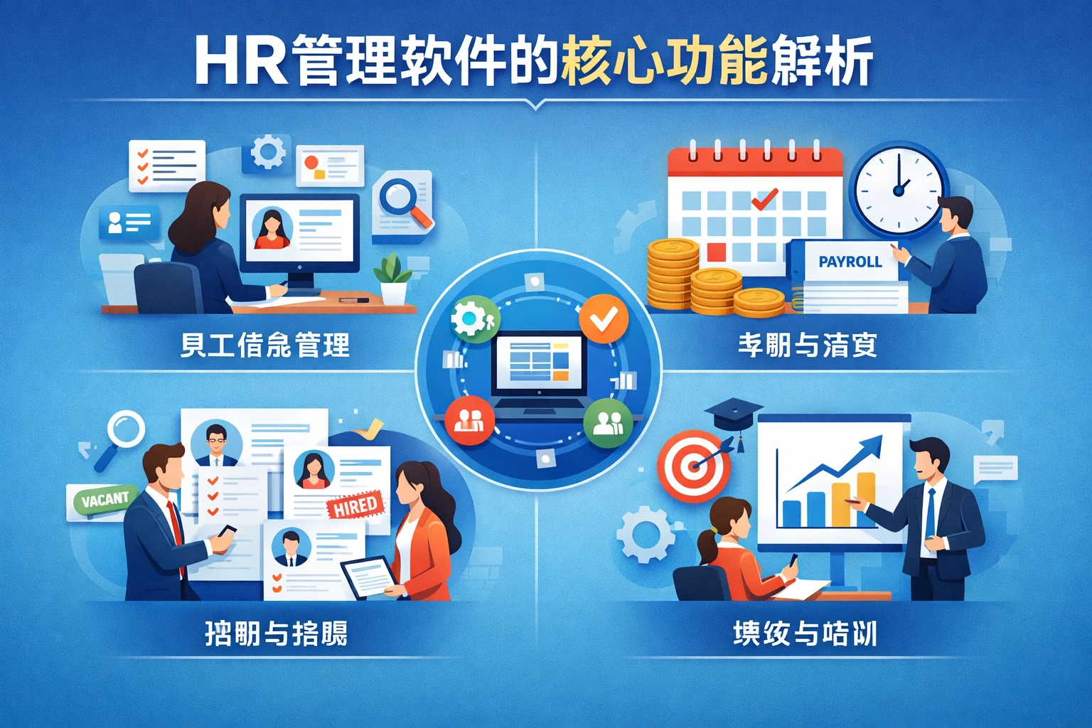 HR管理软件的核心功能解析