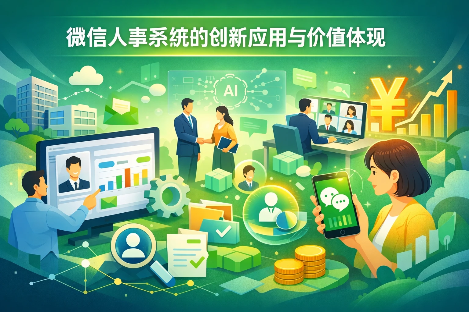 微信人事系统的创新应用与价值体现