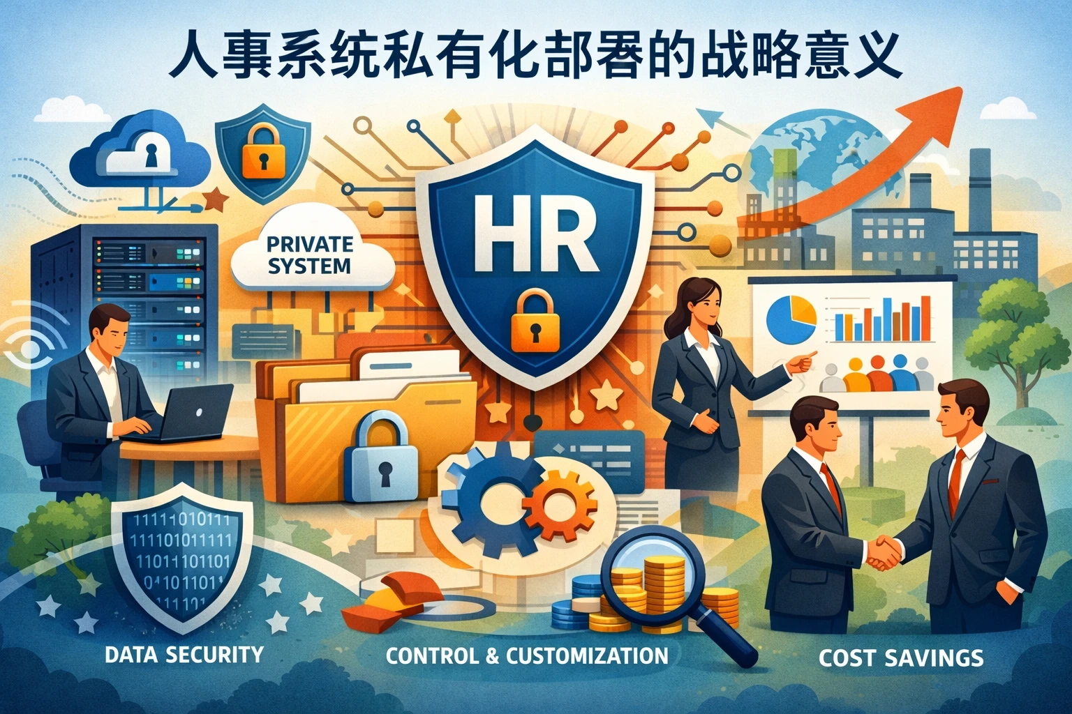 人事系统私有化部署的战略意义