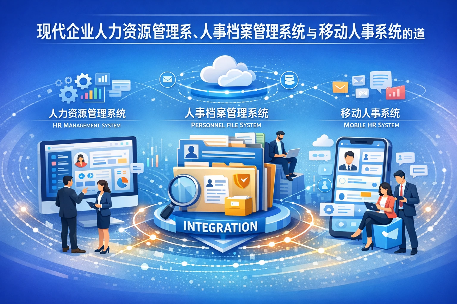 现代企业人力资源管理系统、人事档案管理系统与移动人事系统的整合之道