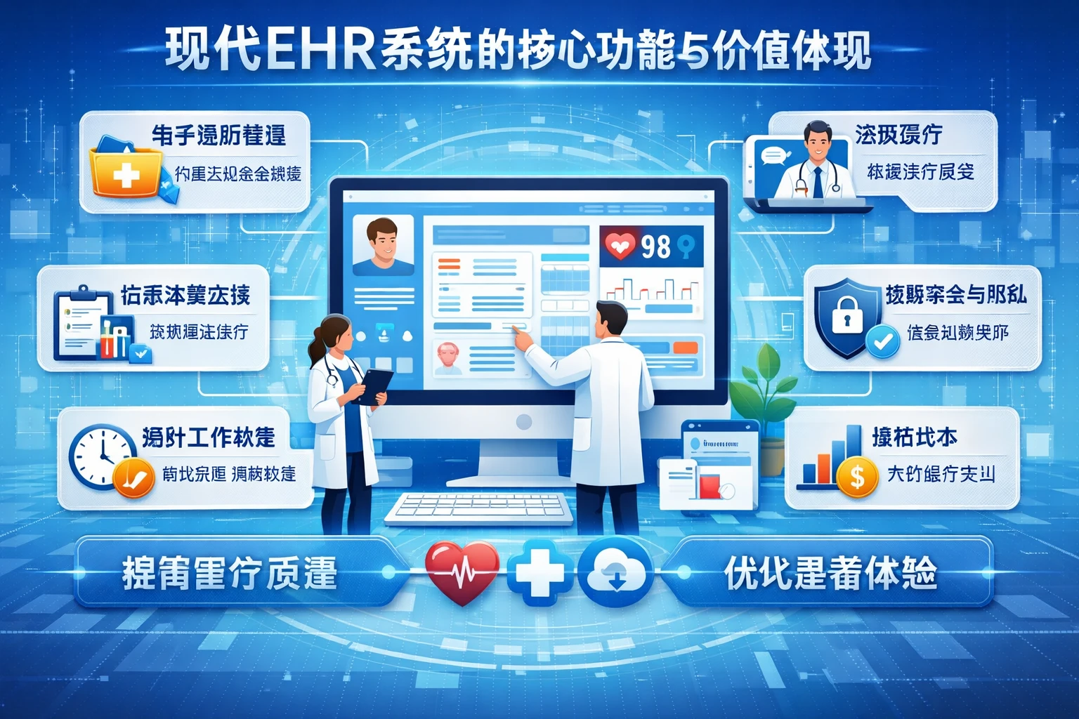 现代EHR系统的核心功能与价值体现