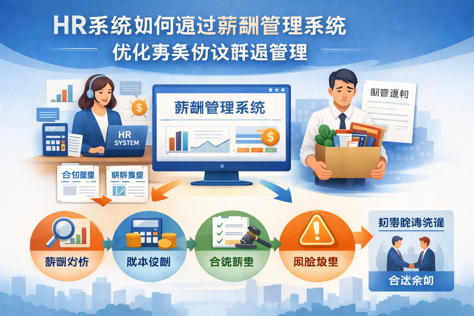 HR系统如何通过薪酬管理系统优化劳务协议辞退管理