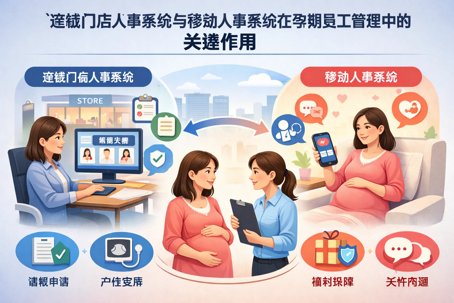 连锁门店人事系统与移动人事系统在孕期员工管理中的关键作用