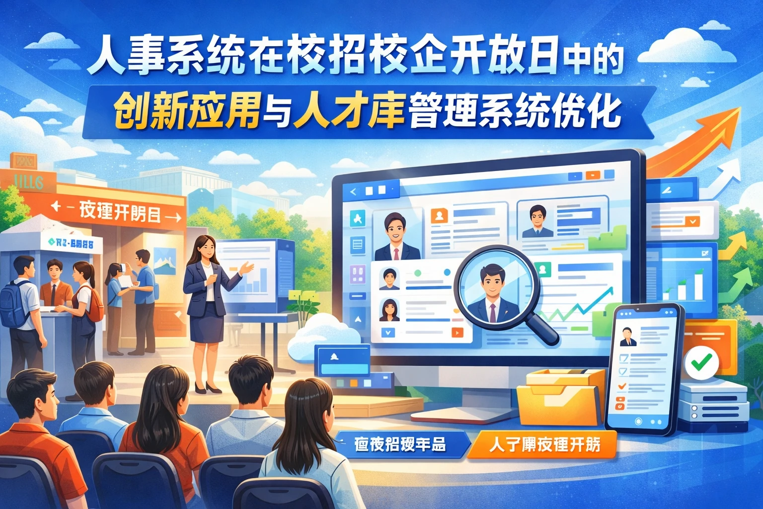 人事系统在校招校企开放日中的创新应用与人才库管理系统优化