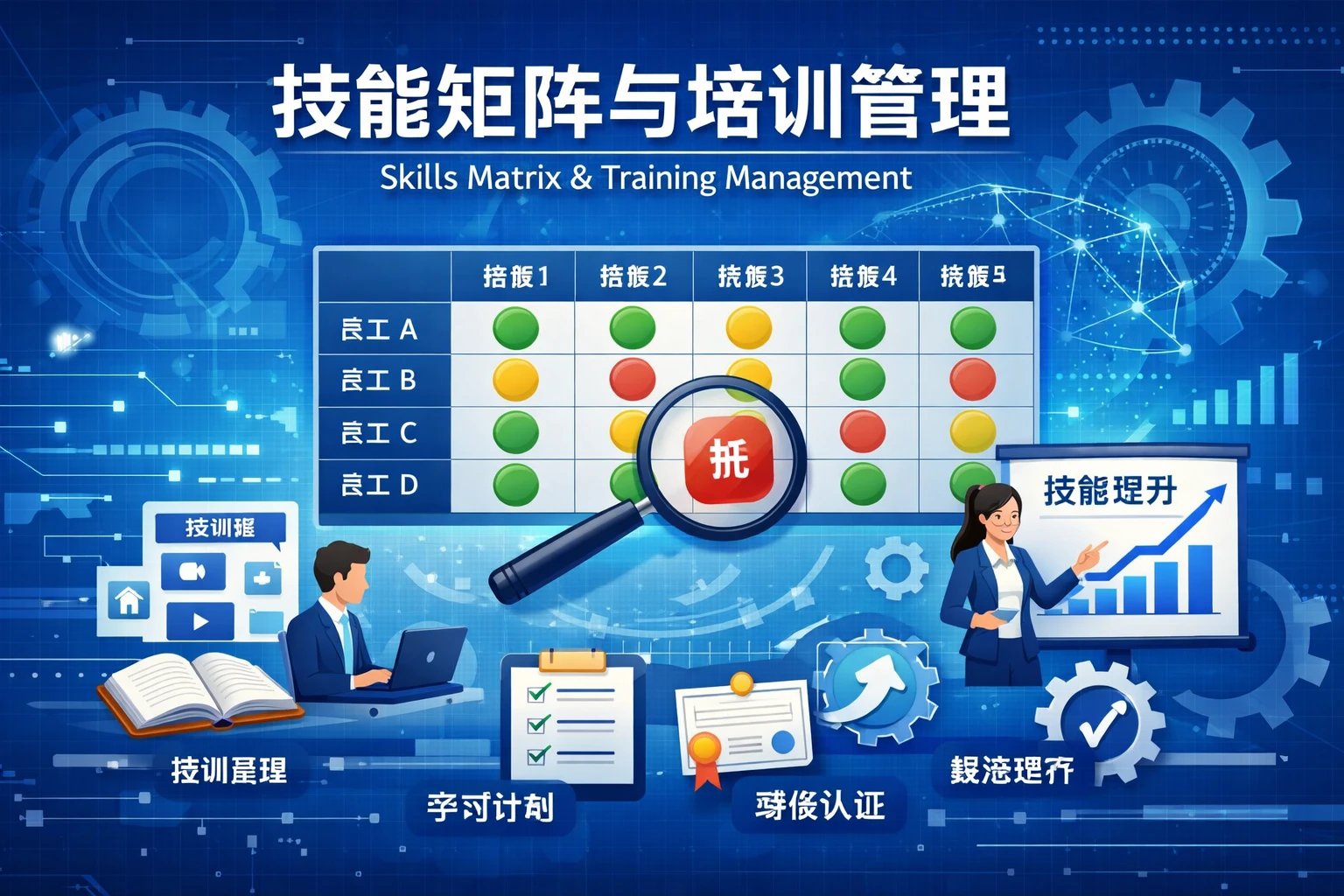 技能矩阵与培训管理